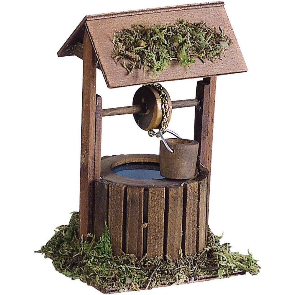 Kahlert Licht Krippen-Zubehör Miniatur-Brunnen 40659, mit Lichteffekt