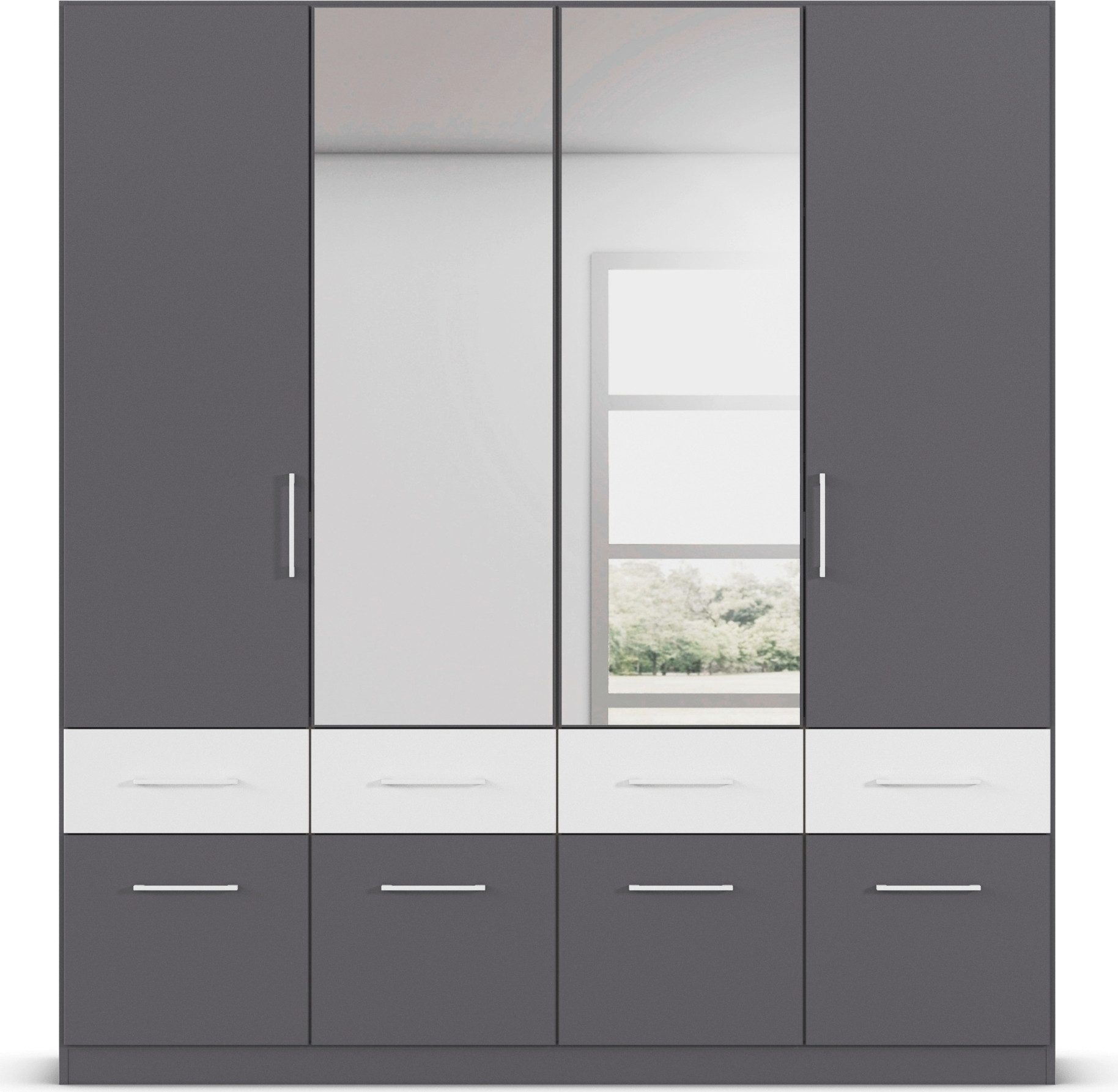 rauch Kleiderschrank Kleiderschrank Schrank Garderobe Wäscheschrank günstig online kaufen
