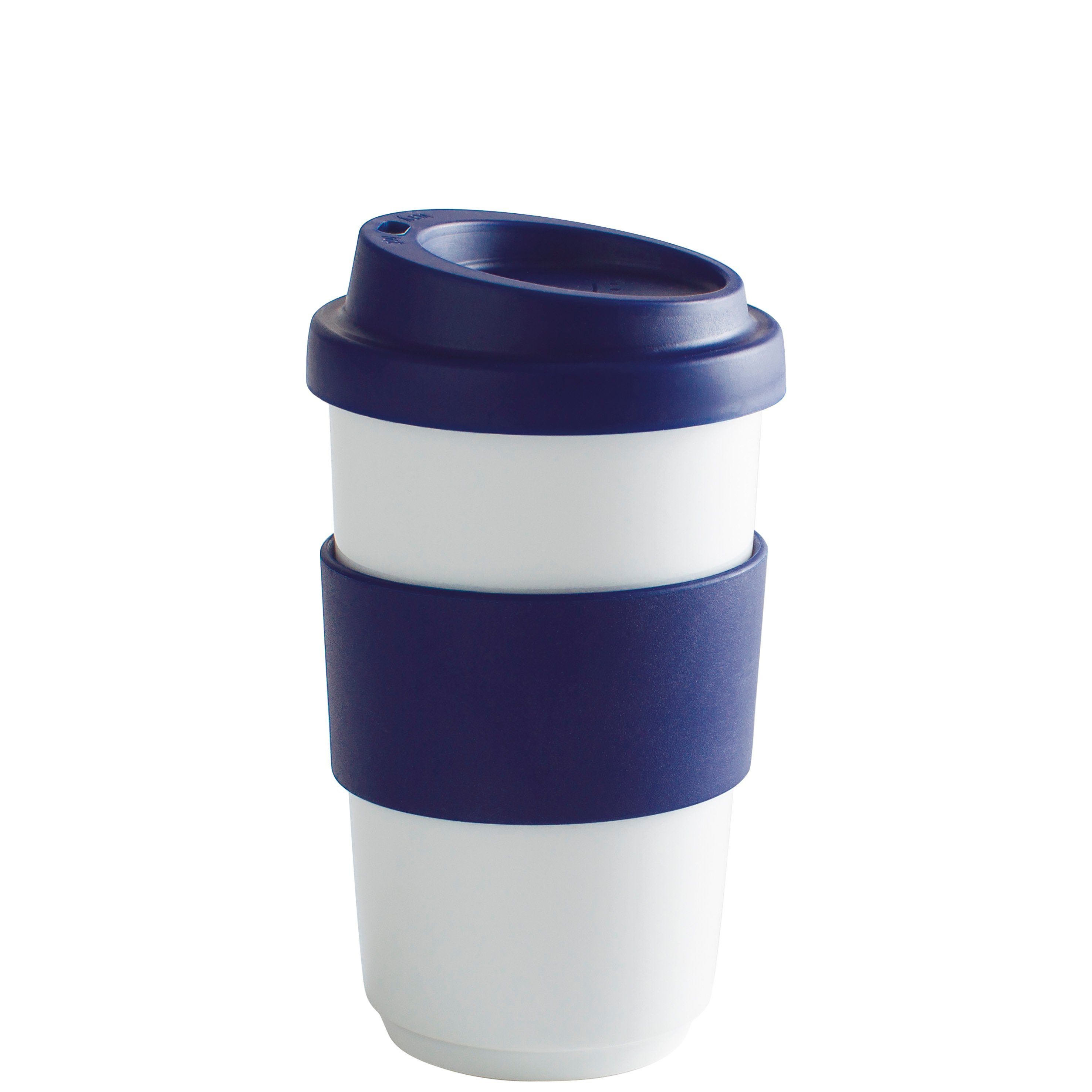 KAHLA Coffee-to-go-Becher Fillit Becher + Trinkdeckel, 1-tlg., Porzellan, Made in Germany