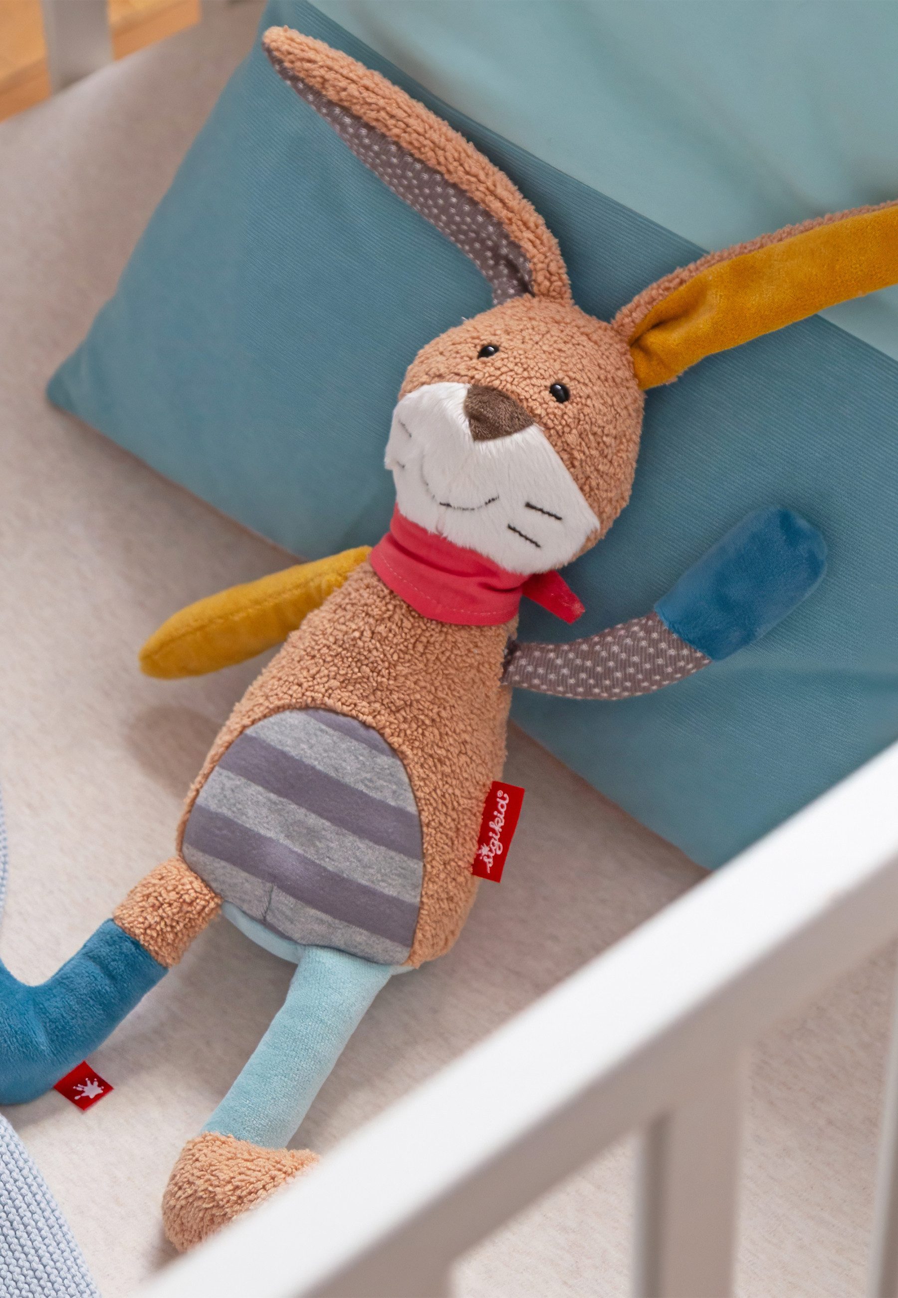 Sigikid Kuscheltier Patchwork Sweety für Babys und Kinder Unisex (1-St)