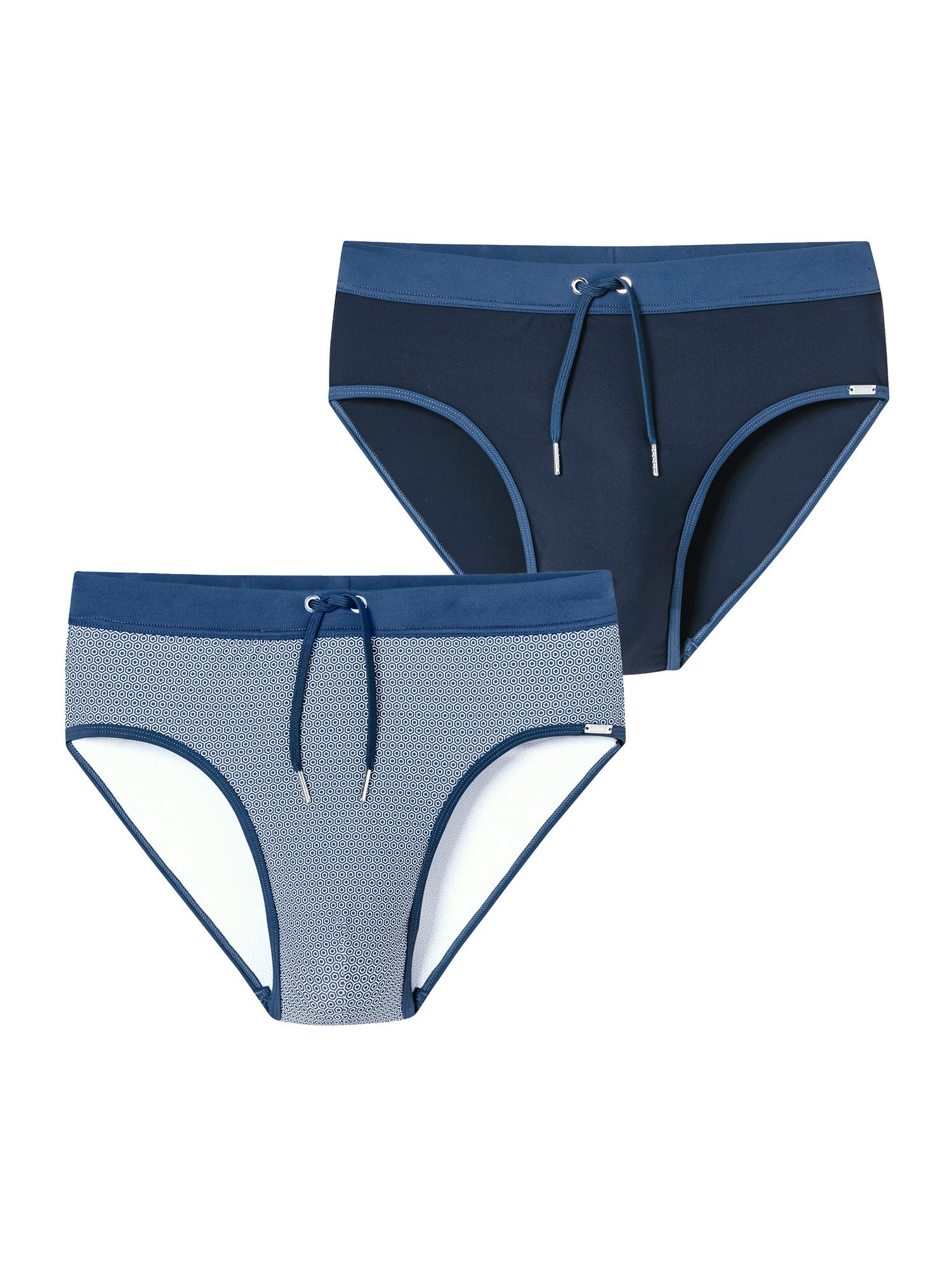 Schiesser Badehose Ocean Swim (2-St) Schwimmhose, Schwimmshorts, Badebekleidung