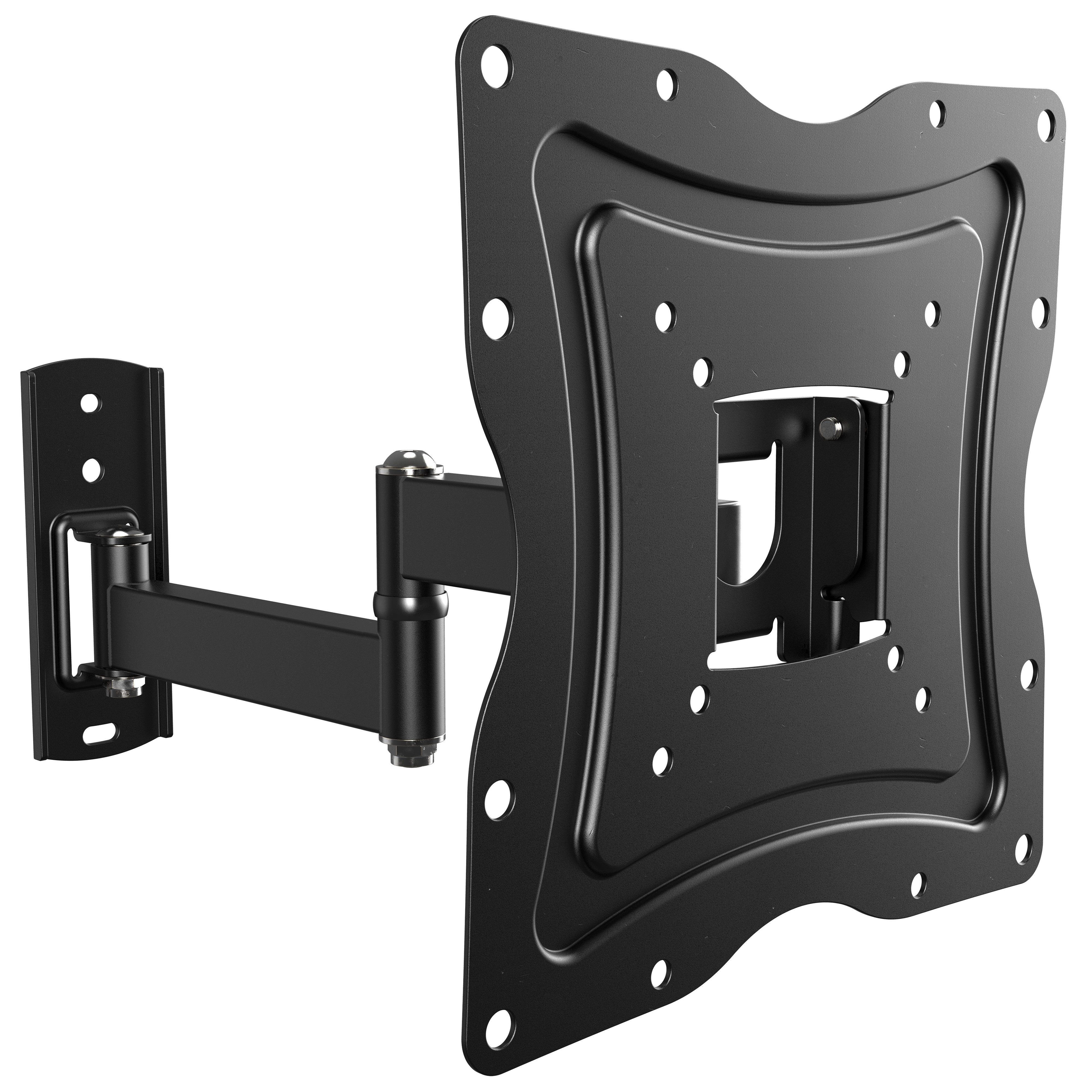 RICOO TV-Wandhalterung S2322, (bis 47 Zoll, VESA bis 200x200, 1-tlg., schwenkbar neigbar ausziehbar Fernseher Halter universal VESA 200x200)