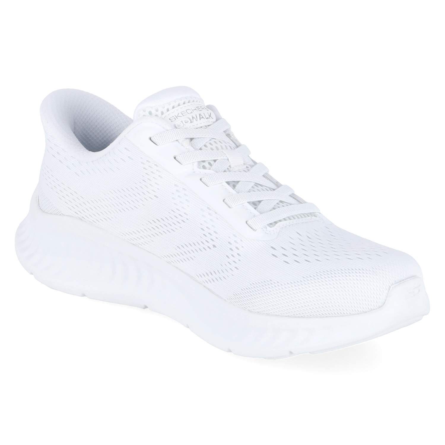 Skechers Skechers Slip On Sneaker 125643 WHT Damen Textil white Schnürschuh – Bild 5 von 5
