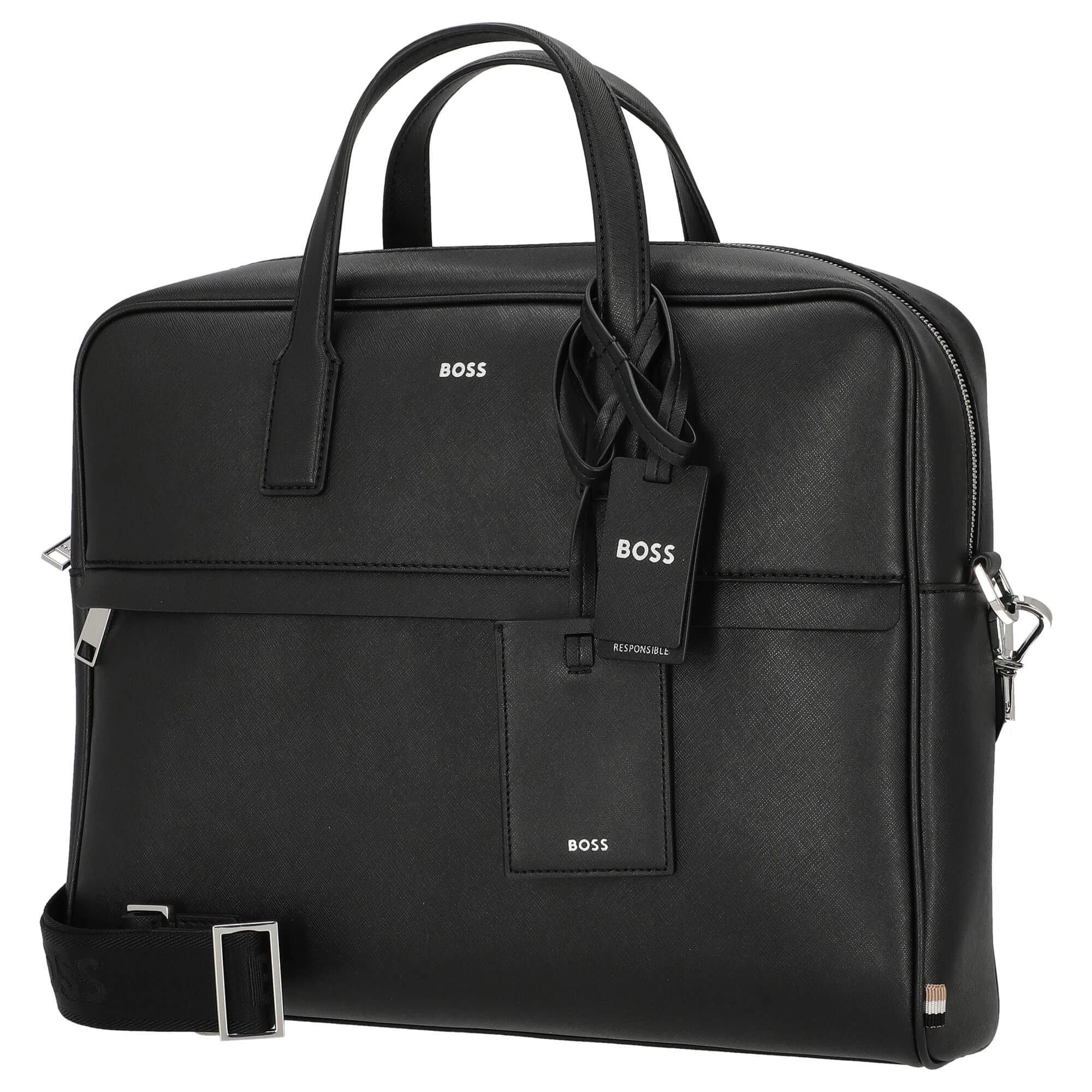 BOSS Aktentasche Zair S Doc Case - Aktentasche 38 cm (black) günstig online kaufen