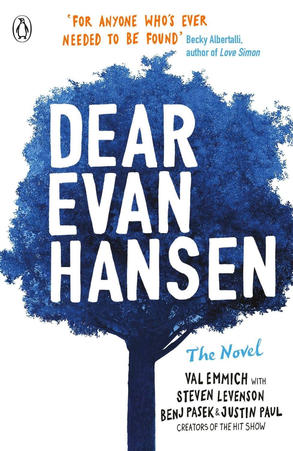 Dear Evan Hansen / Val Emmich, Justin Paul, Steven Levenson, Benj Pasek, The Novel