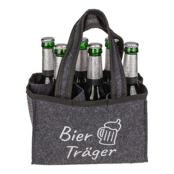 Out of the Blue Tragetasche Bier-Träger Getränke Tragetasche für 6 Flaschen