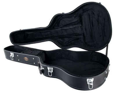 Rocktile E-Gitarren-Koffer Gitarrenkoffer für Jumbo Jazz Style E-Gitarre, gepolsterter Gigbag, integriertes Innenfach