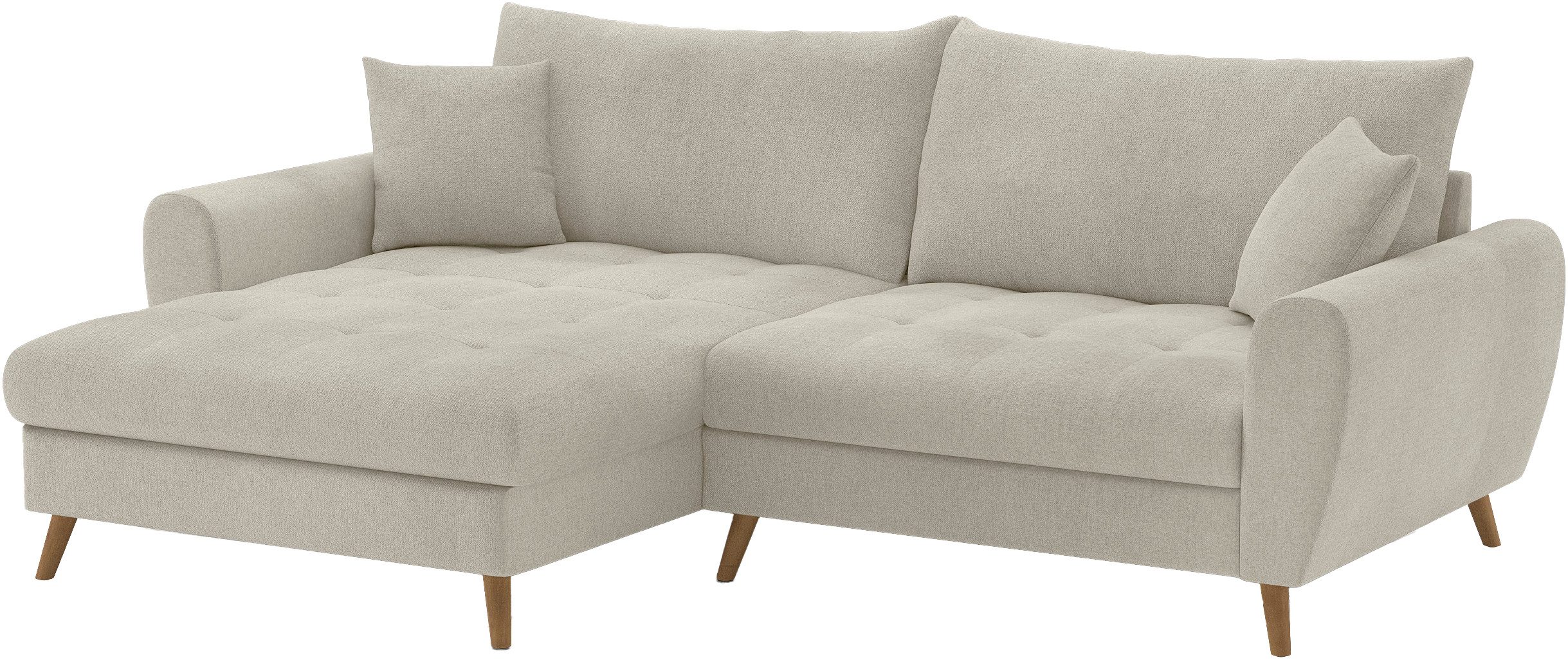 Mr. Couch Ecksofa "Blackburn II, L-Form", Mit Kaltschaumpolsterung bis 140 günstig online kaufen