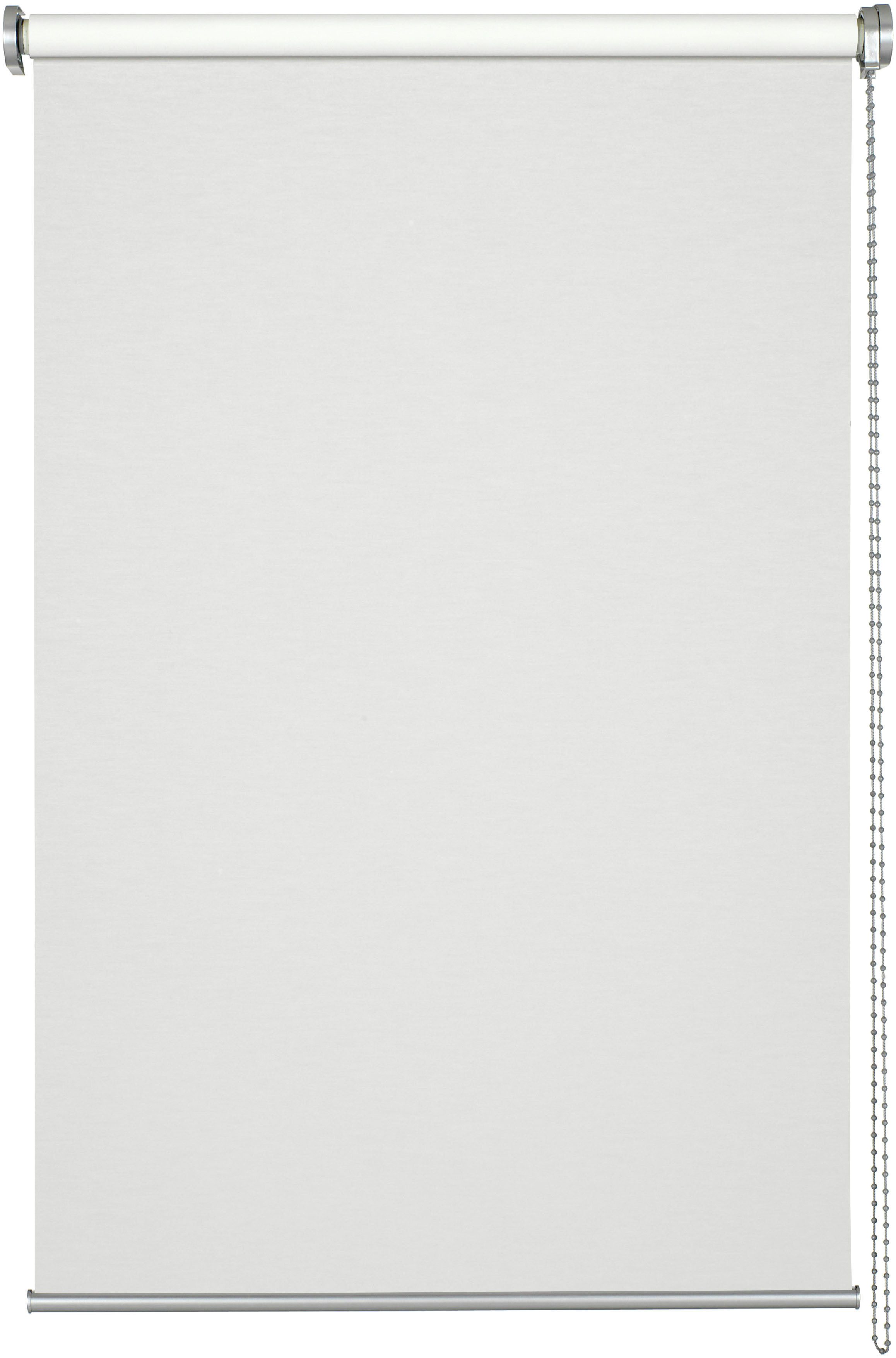 Rollo Seitenzugrollo Lichtdurchlässig, GARDINIA, transparent, mit Bohren, verschraubt, Schrauben, Decken-, Wand- oder Nischenmontage