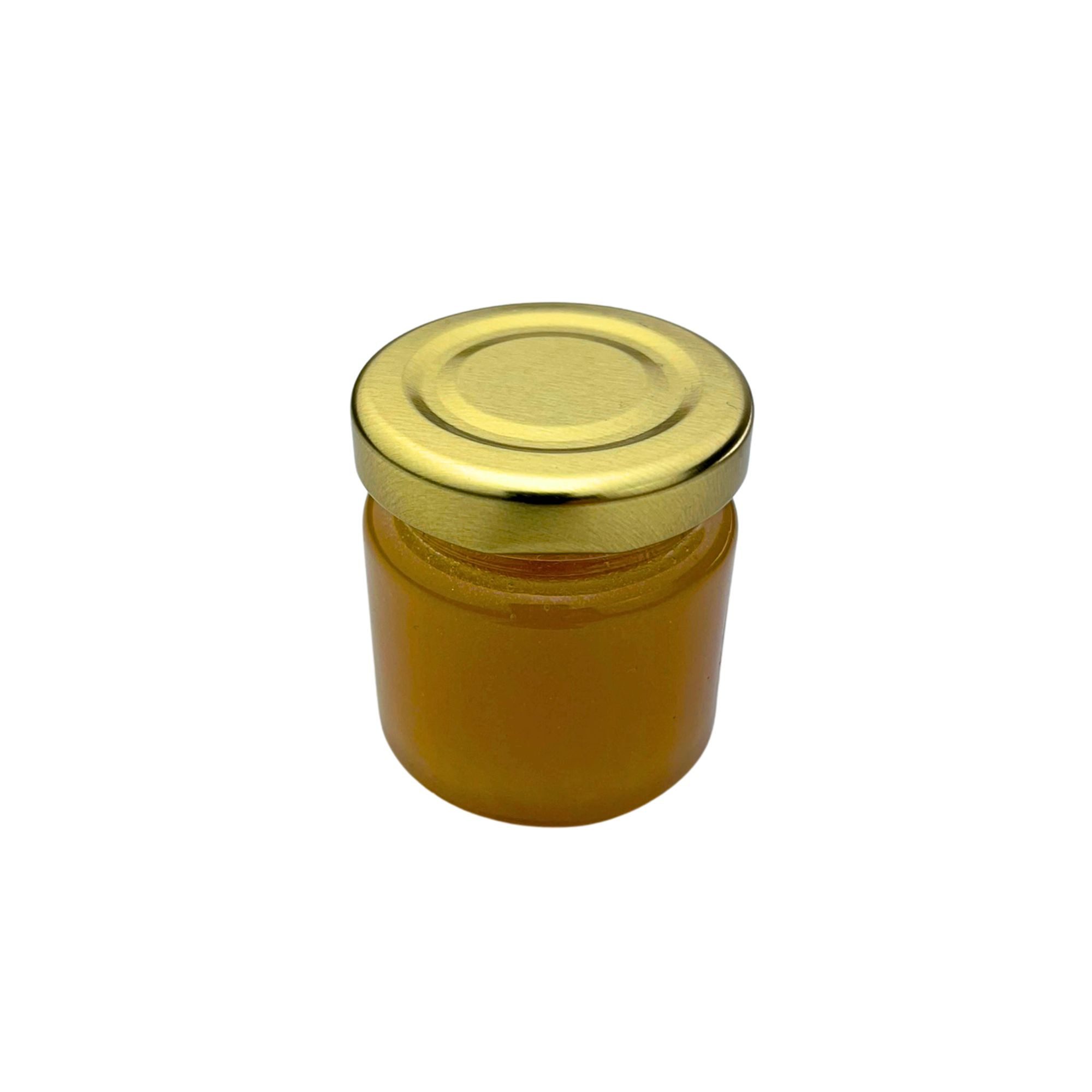 BIENEN SCHMIDT Honigglas 48 Stück Mini Gläser 50g / 53ml Twist off Gläser Rundgläser, (48-tlg., 48 Stk), Einweckgläser Einmachgläser Portionsgläser Marmeladengläser Honig