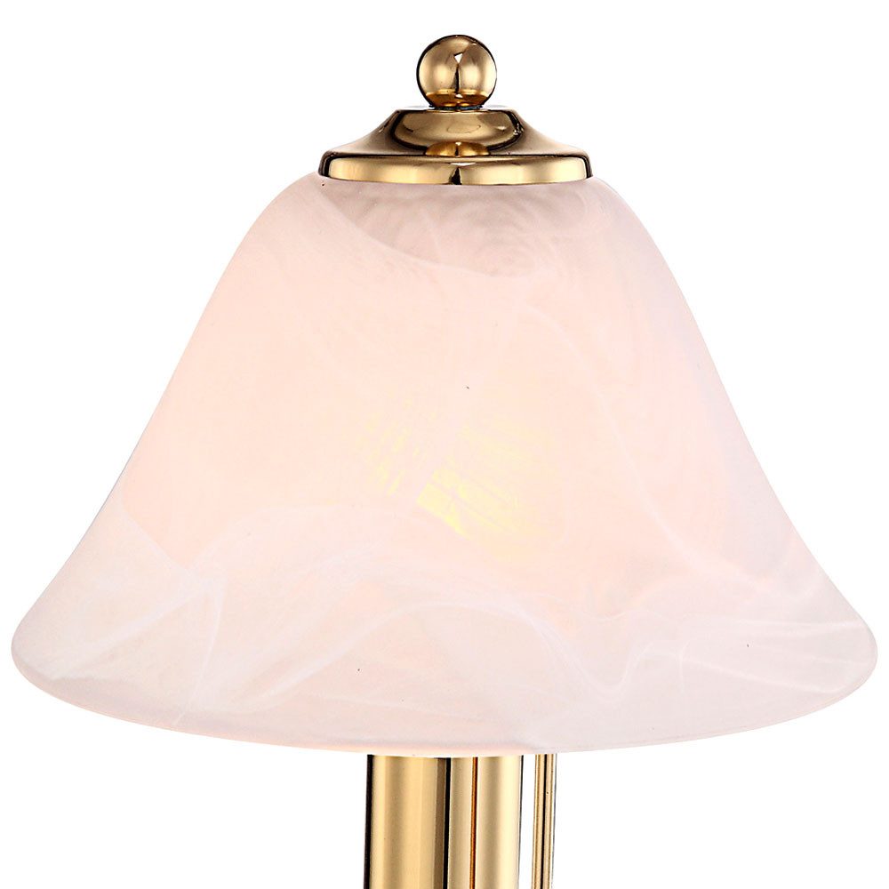 GLOBO LIGHTING Schreibtischlampe, Leuchtmittel nicht inklusive, Messing Tis günstig online kaufen