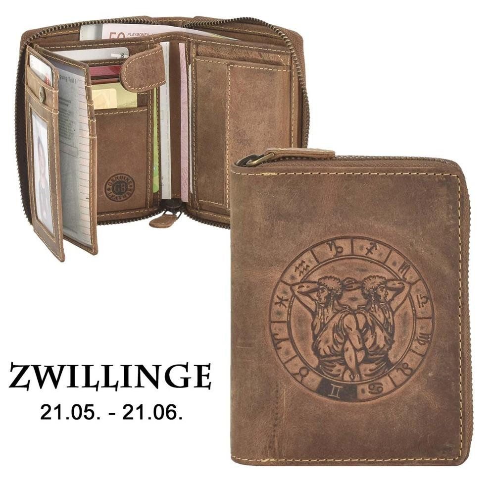 Greenburry Geldbörse Vintage Sternzeichen, Reißverschlussbörse, Portemonnai günstig online kaufen