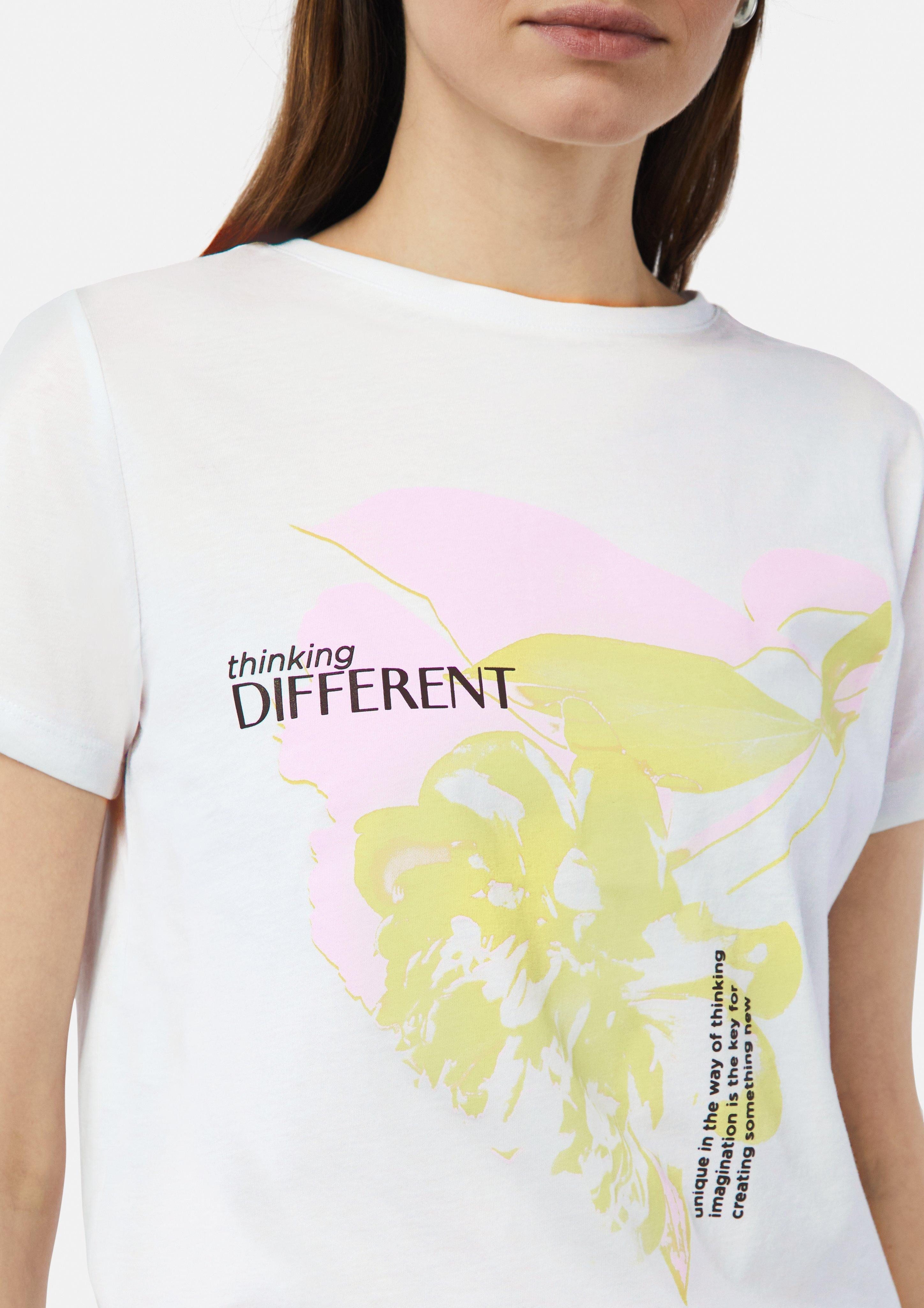 comma casual identity Kurzarmshirt T-Shirt aus günstig online kaufen