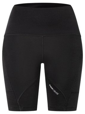 SUPER.NATURAL Shorts Merino Short W ALPINE ACTIVE SHORT durchdachter Merino-Materialmix