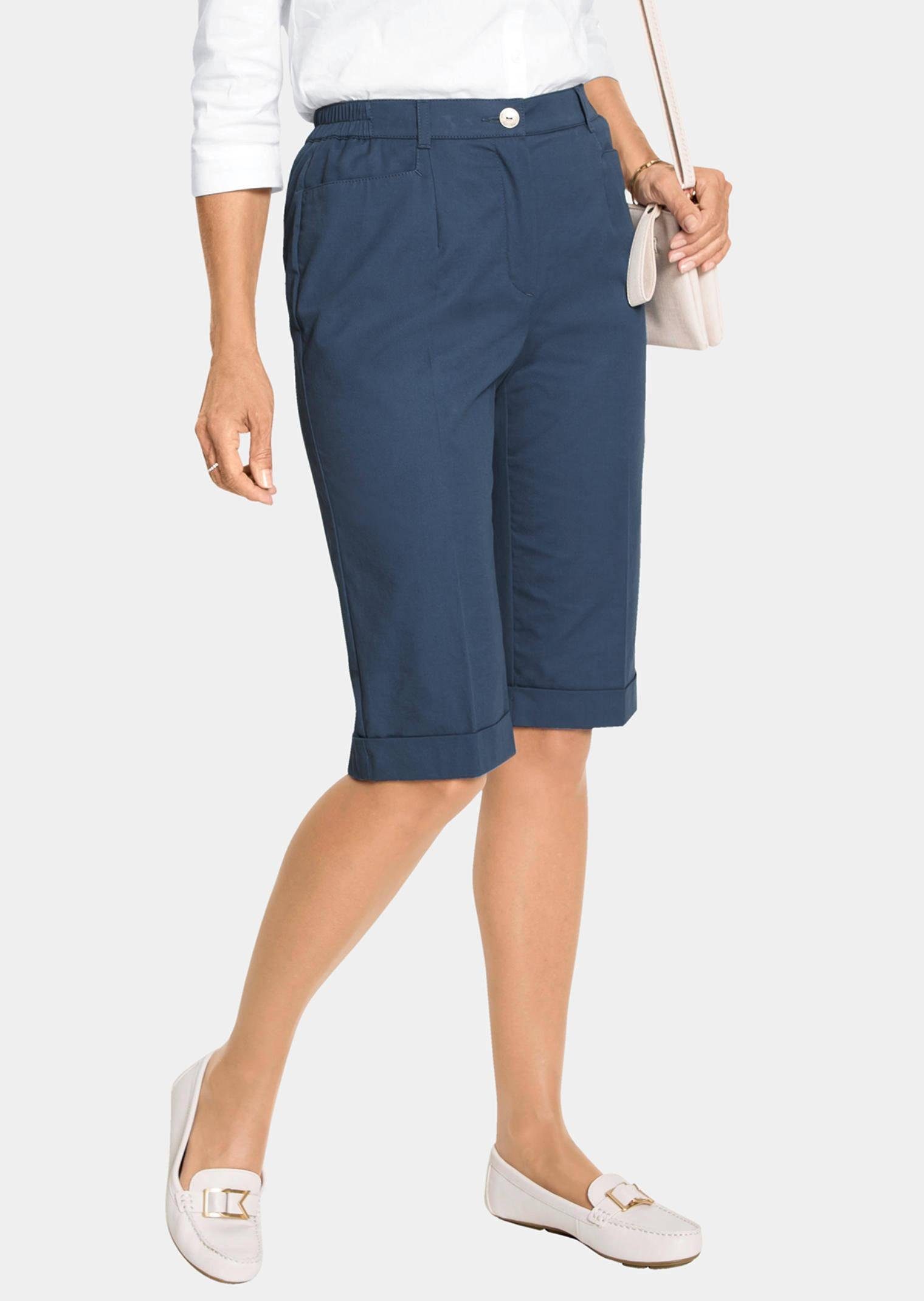 GOLDNER 7/8-Caprijeans Kurzgröße: Bermuda-Baumwollhose Carla günstig online kaufen