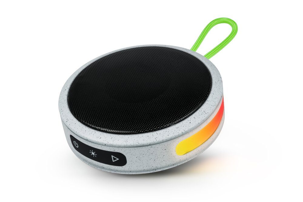 BigBen mit Lautsprecher AU386875 Party weiß Nano portabler Portable-Lautsprecher Schlaufe