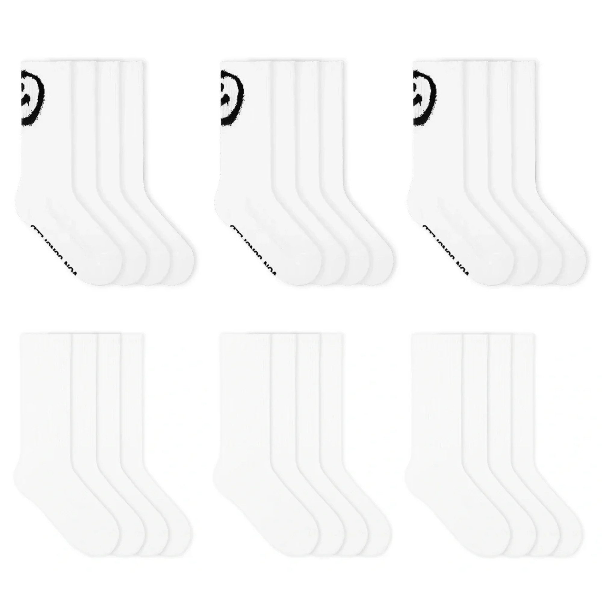 Tennissocken Smiley & Classic Set Bio-Baumwolle 35-46 Unisex