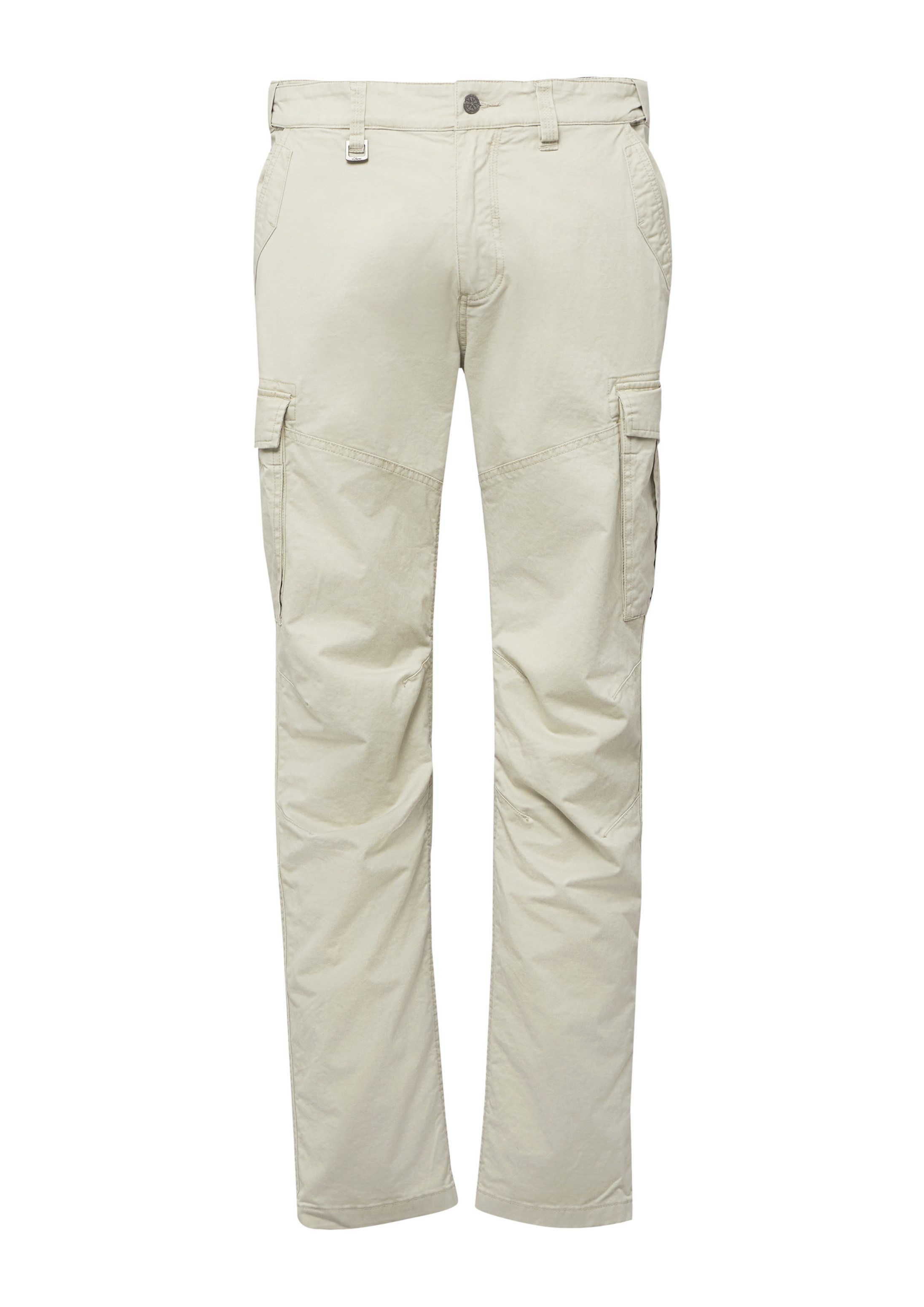 s.Oliver Chinos Hose CHICAGO Chicago: Cargo-Hose mit Komfortbund aus Baumwollstretch