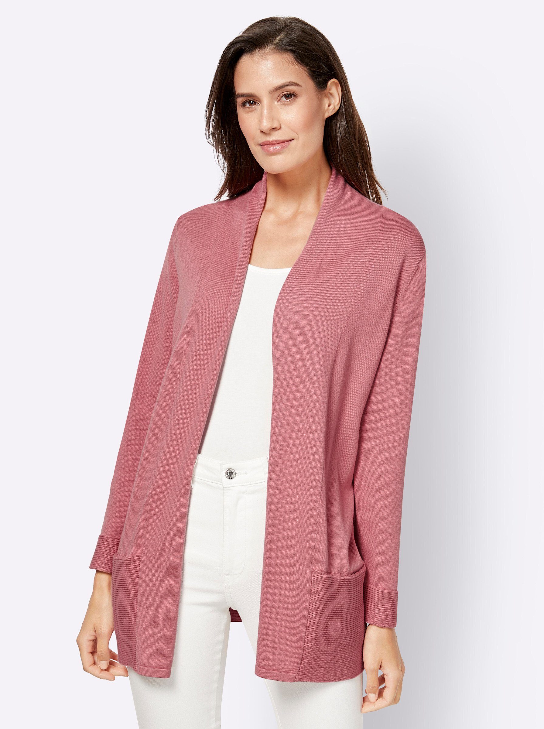 Witt Strickjacke Long-Strickjacke Langarm günstig online kaufen