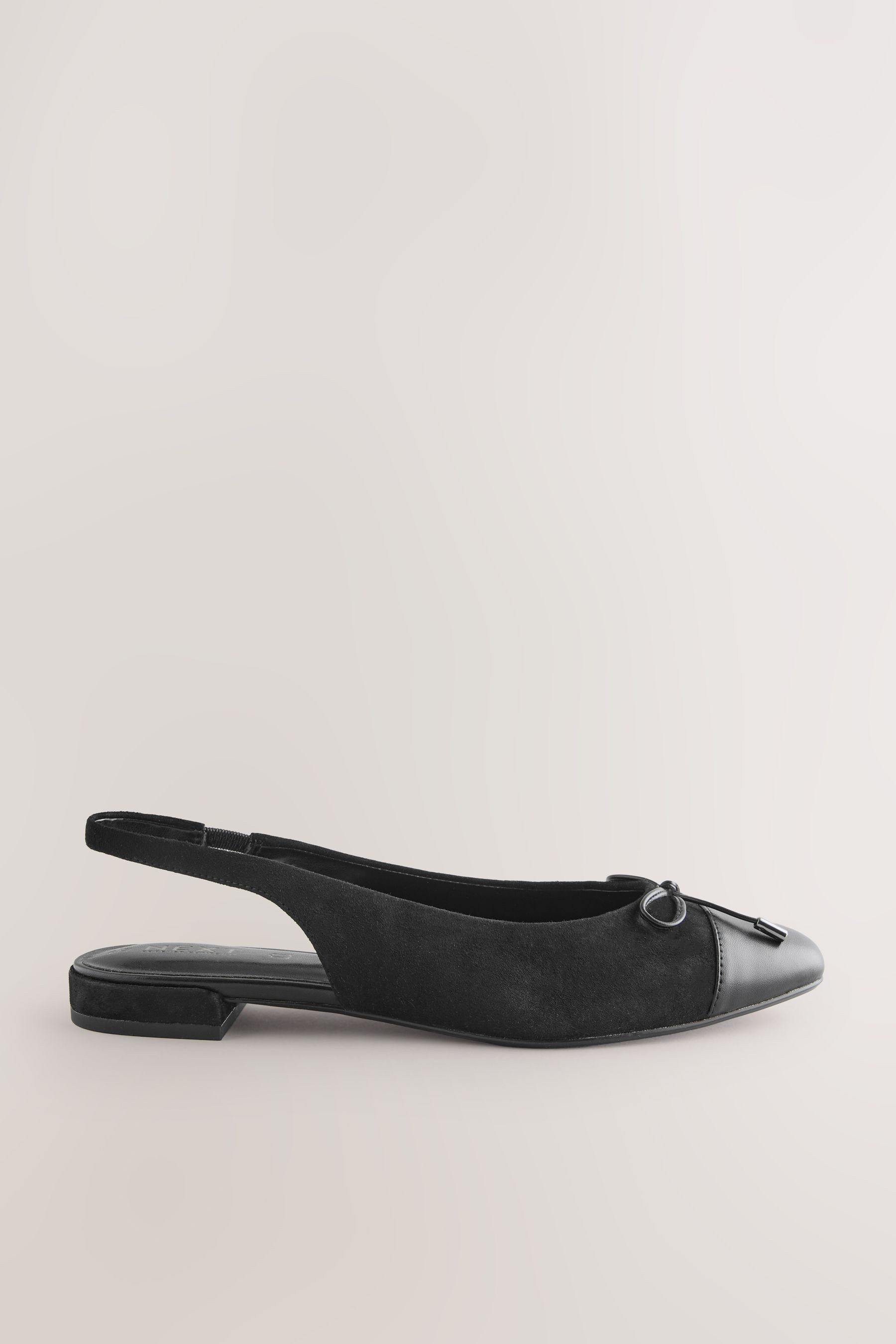 Next Forever Comfort® Leder-Slingbacks mit Schleife Slingsandale (1-tlg)