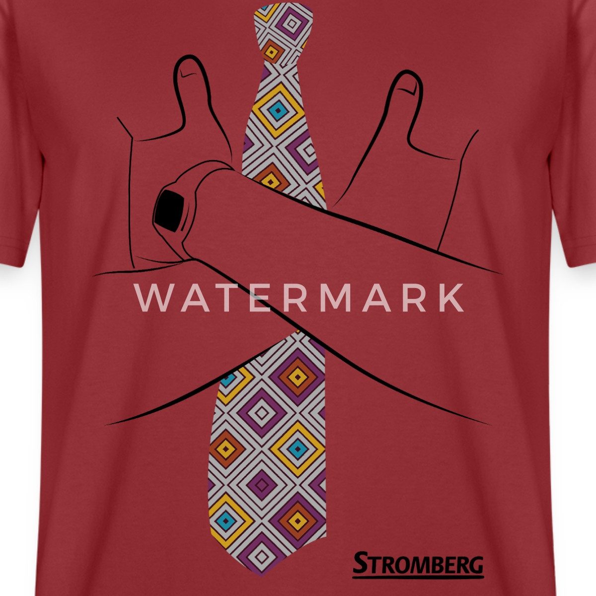 Spreadshirt T-Shirt Stromberg - Berthold „Ernie“ Heisterkamp Kostüm Karneval Relaxed Fit (1-tlg)