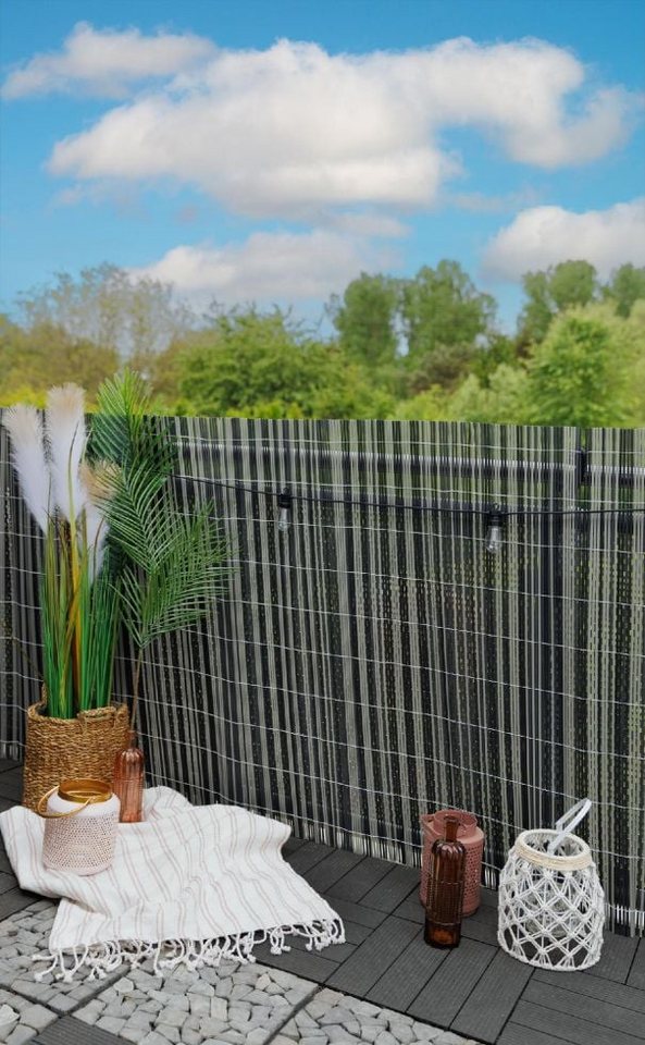 Thumbnail - Trend Line Sichtschutzzaunmatten TrendLine Sichtschutzmatte Classic 3 x 1,0 m grau