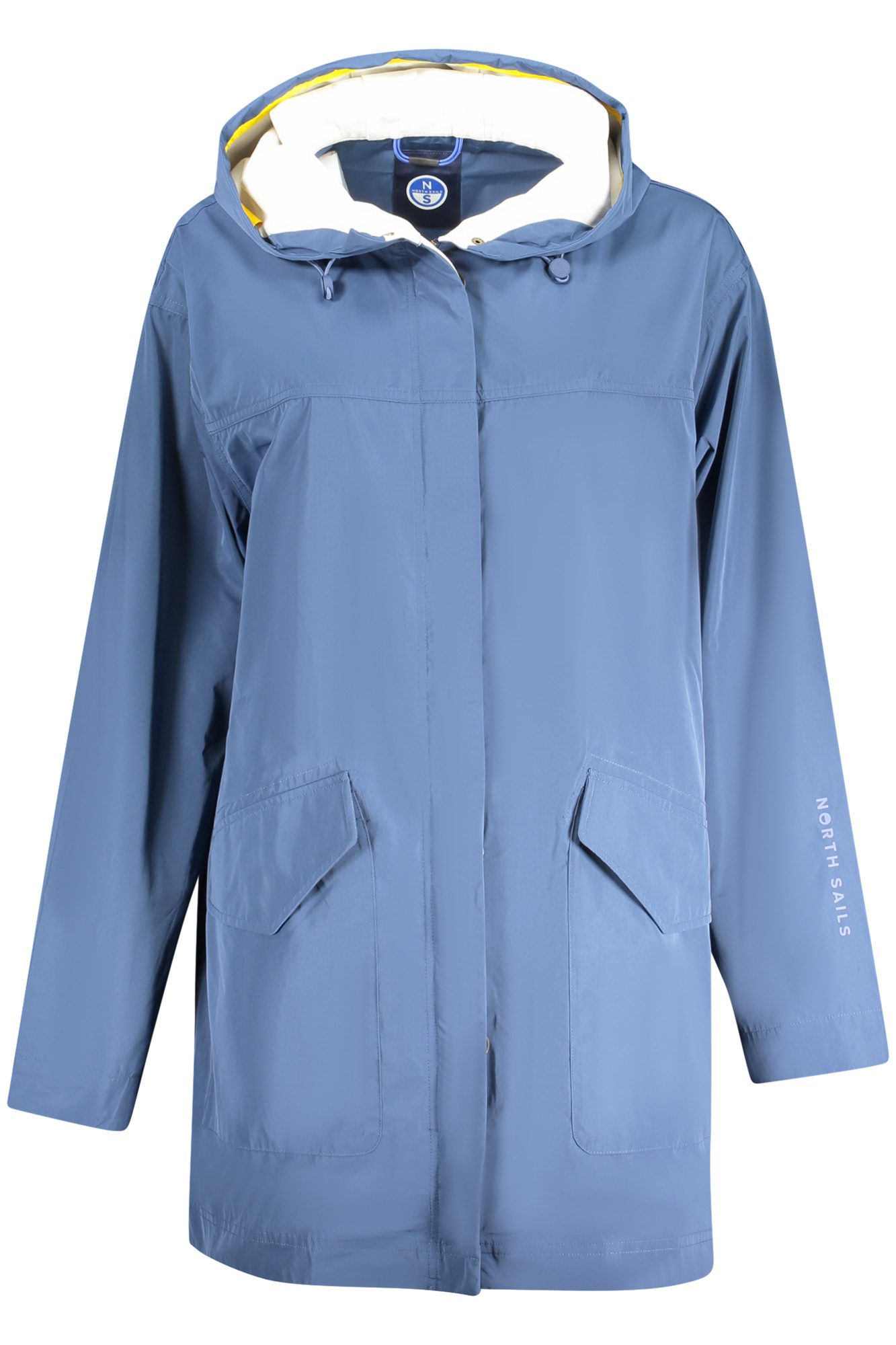 North Sails Sweatshirt Blaue Damenjacke: Langarm-Parka mit Kapuze und