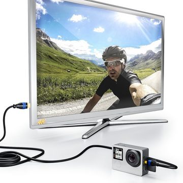 deleyCON microHDMI HQ deleyCON 1,5m HDMI-Kabel