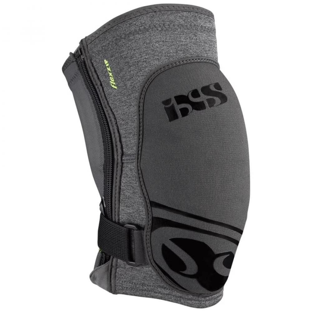 IXS Protektoren-Set IXS Sports Division iXS Flow ZIP knee pad XL grey - komfortabler Trail