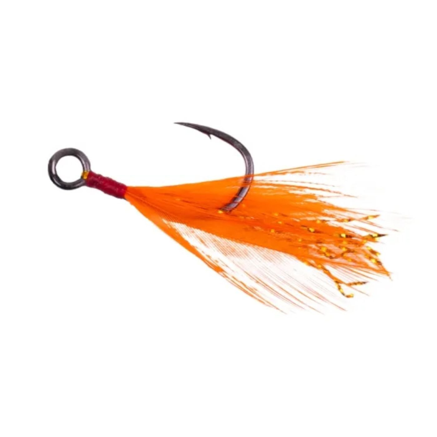 Kunstköder Zeck Feathered Single Hook - 2 Einzelhaken
