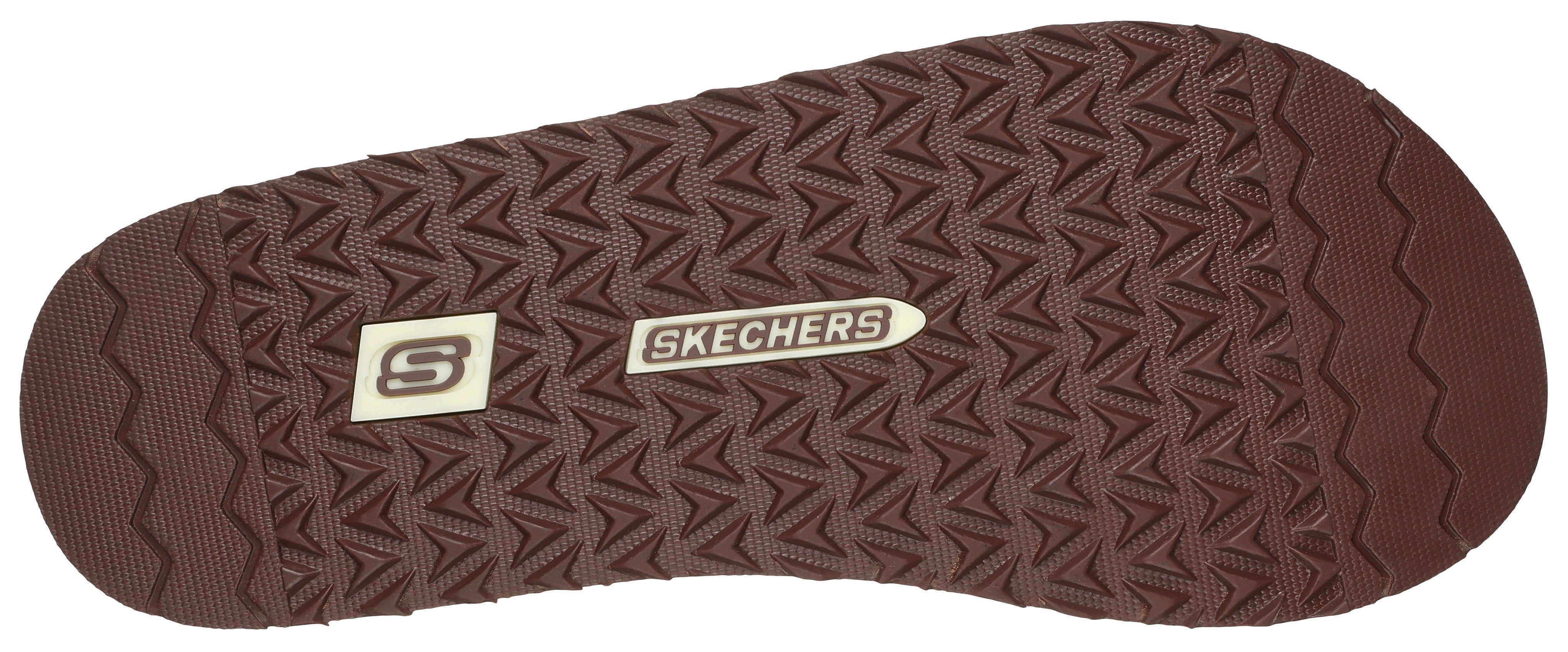 Skechers TANTRIC-COPANO Zehentrenner, Sommerschuh, Schlappen, Poolslides, günstig online kaufen
