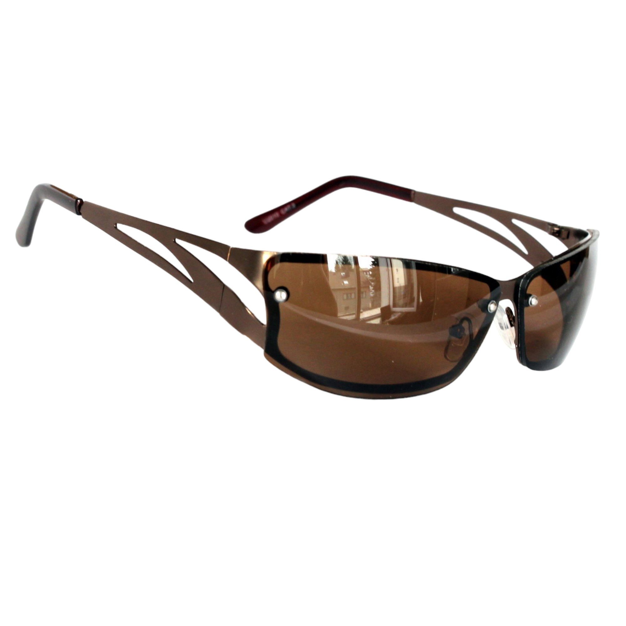 Rennec Sonnenbrille (Raver Biker Techno Brille mit Brillenbeutel) Sportlich günstig online kaufen