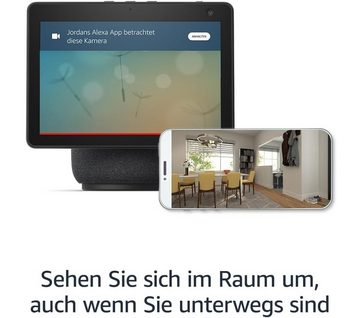 Amazon Echo Show 10 - Smart Display Alexa Gerät mit Bewegungsfunktion Sprachgesteuerter Lautsprecher (Streaming, Sprachassistent, Videoanruf, WLAN, Bluetooth)