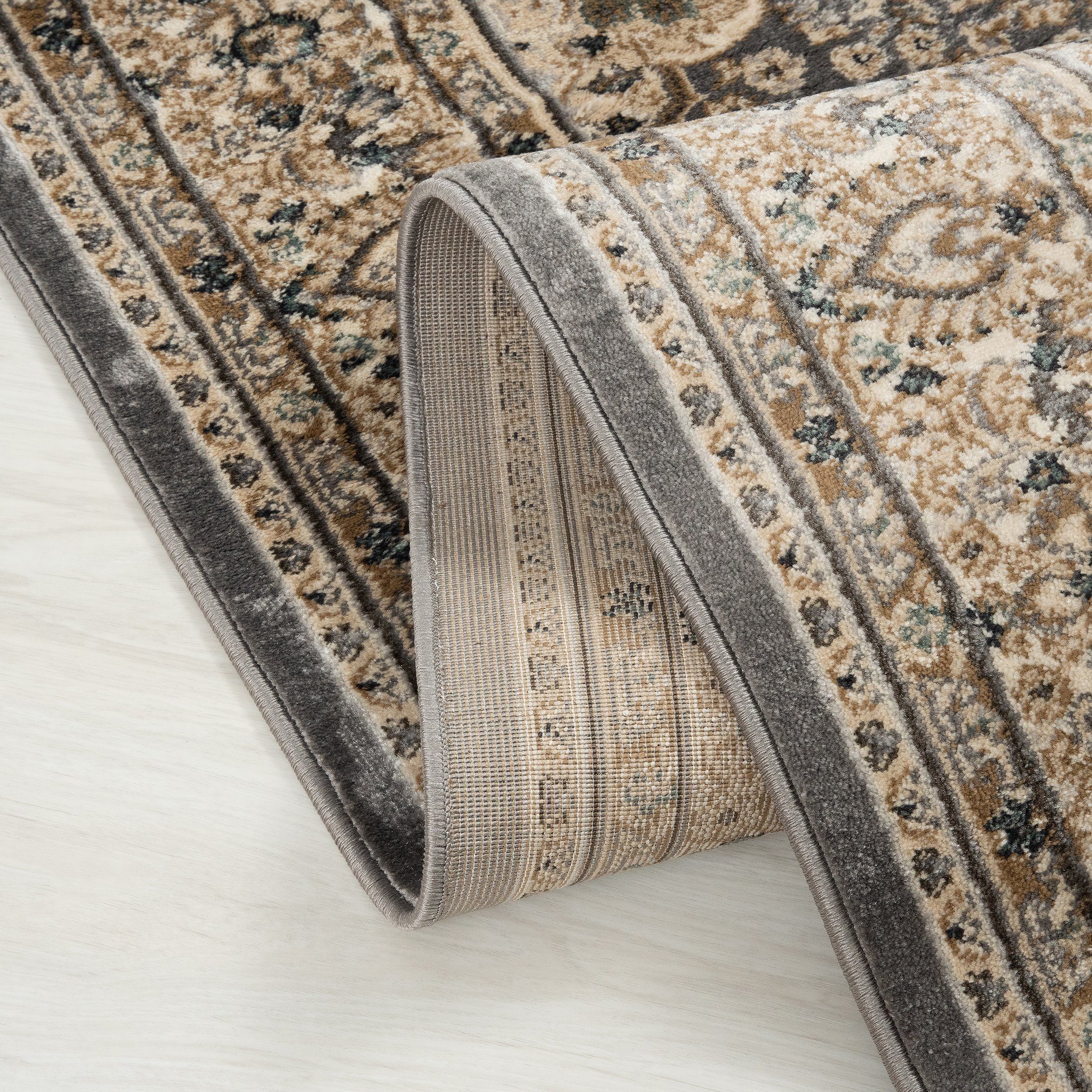 Orientteppich Oriente Geeignet Grau, Mazovia, für x Teppich cm, Pflegeleicht, Fußbodenheizung, - 100 Orient Traditioneller Wohnzimmerteppich 60 Teppich