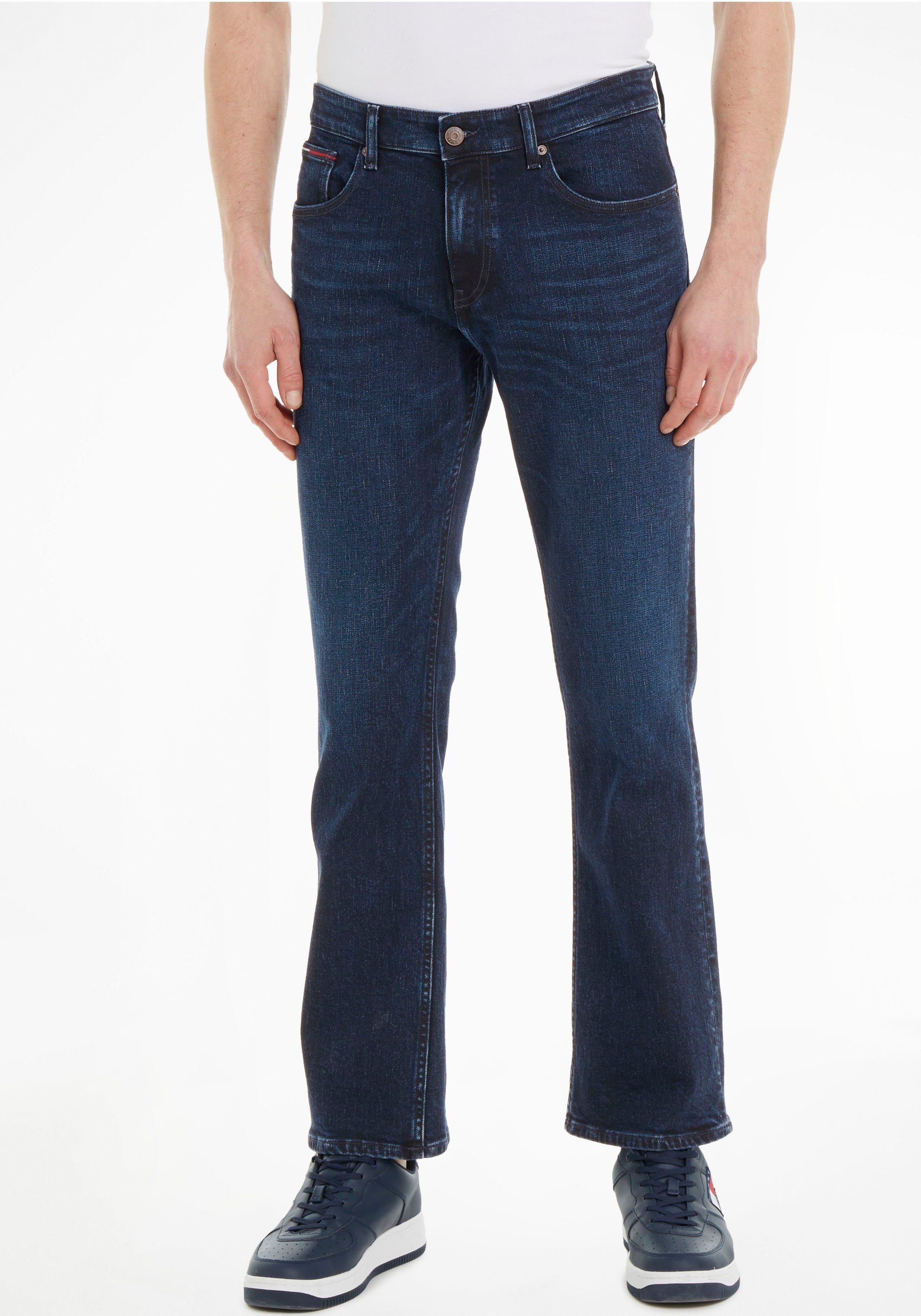 Tommy Jeans Slim-fit-Jeans SCANTON Y Knopf & mit Nieten SLIM blue washed Jeans Tommy