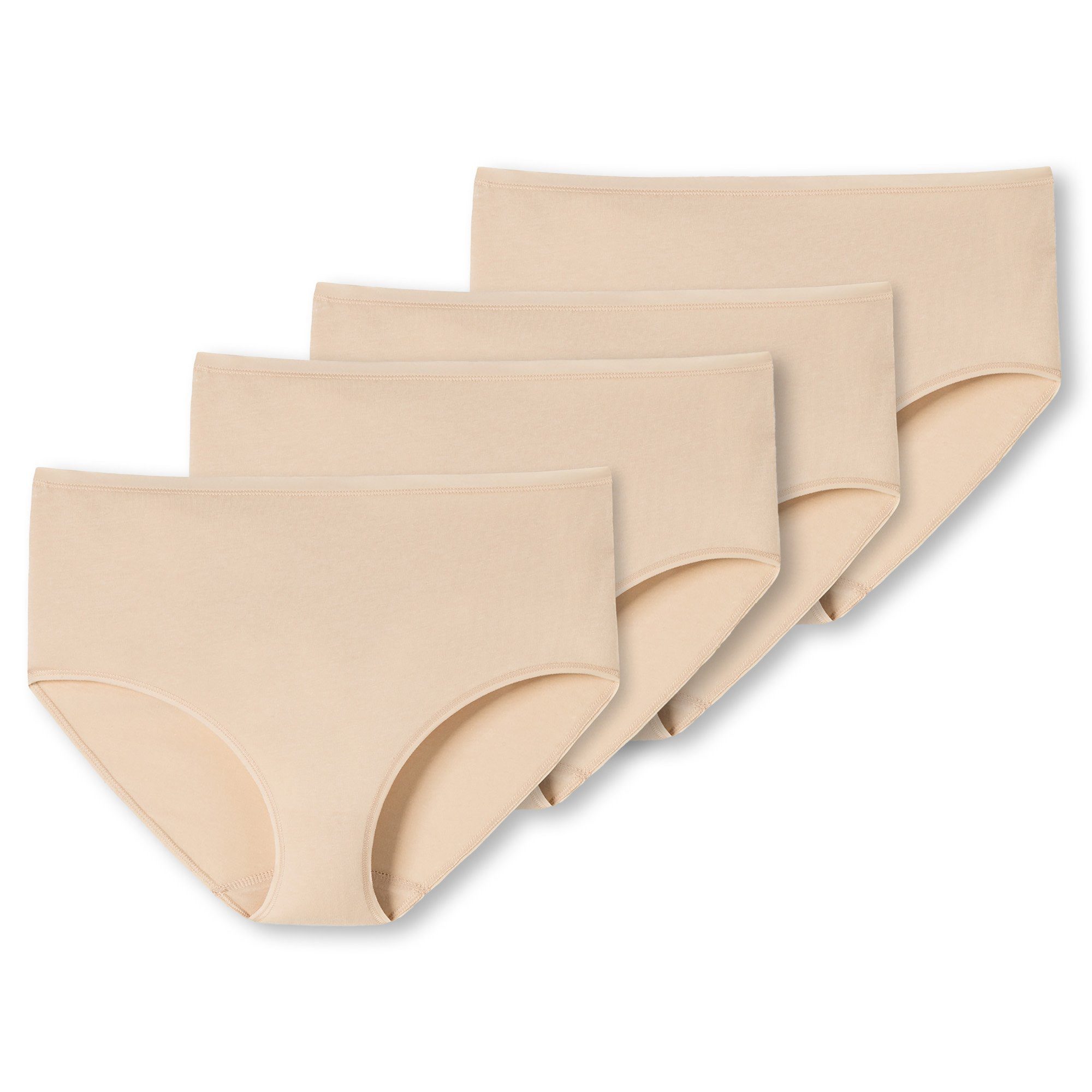 Slip Damen Slip 4er Pack Baumwolle