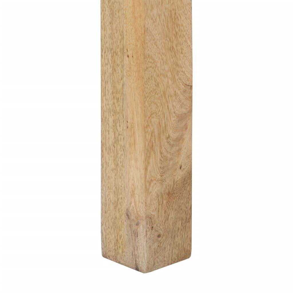 cm Mango Konsolentisch vidaXL Gebleichtes 110x30x75 Beistelltisch Massivholz (1-St)