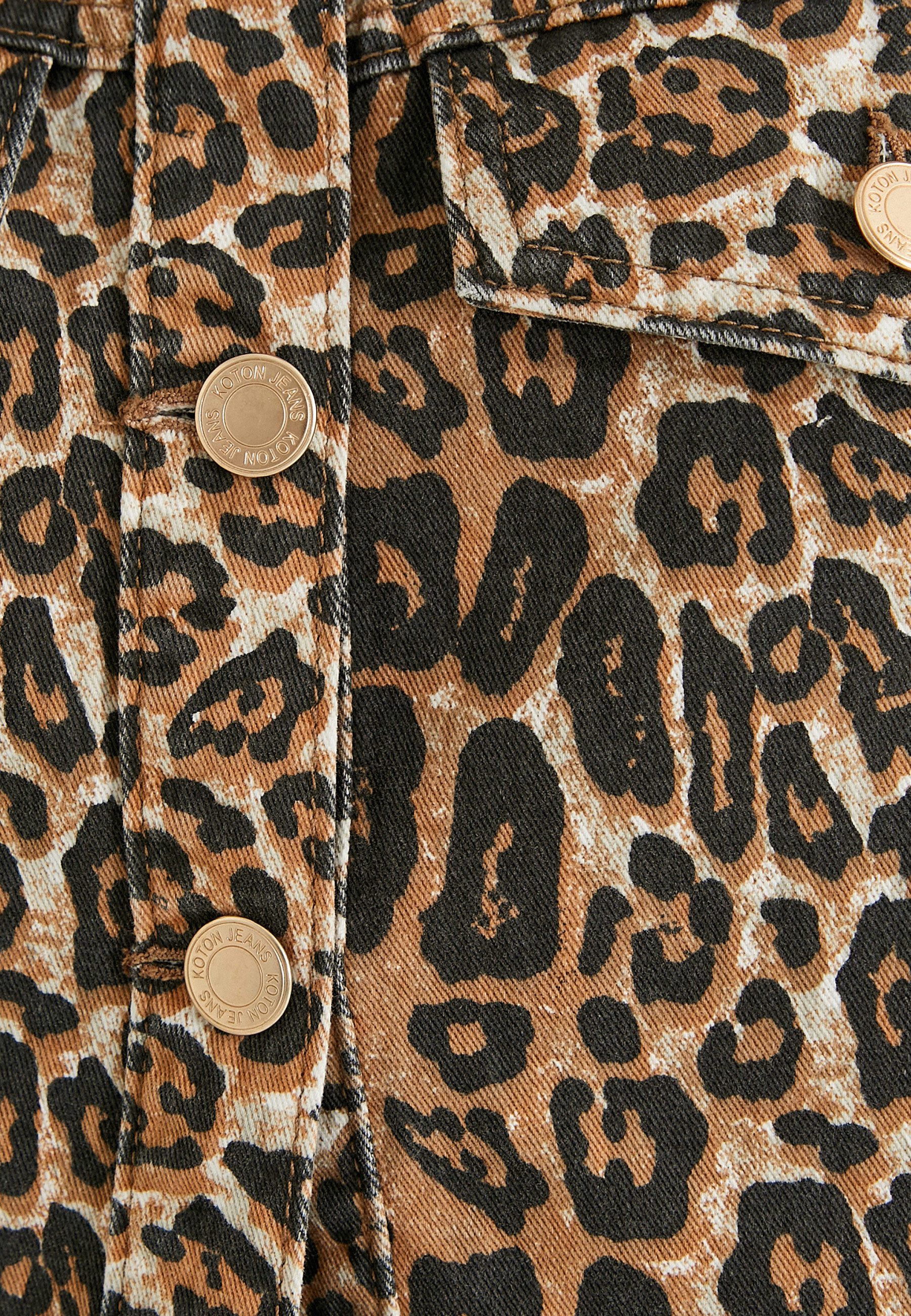 Koton Tanktop Hemdkragen Denim