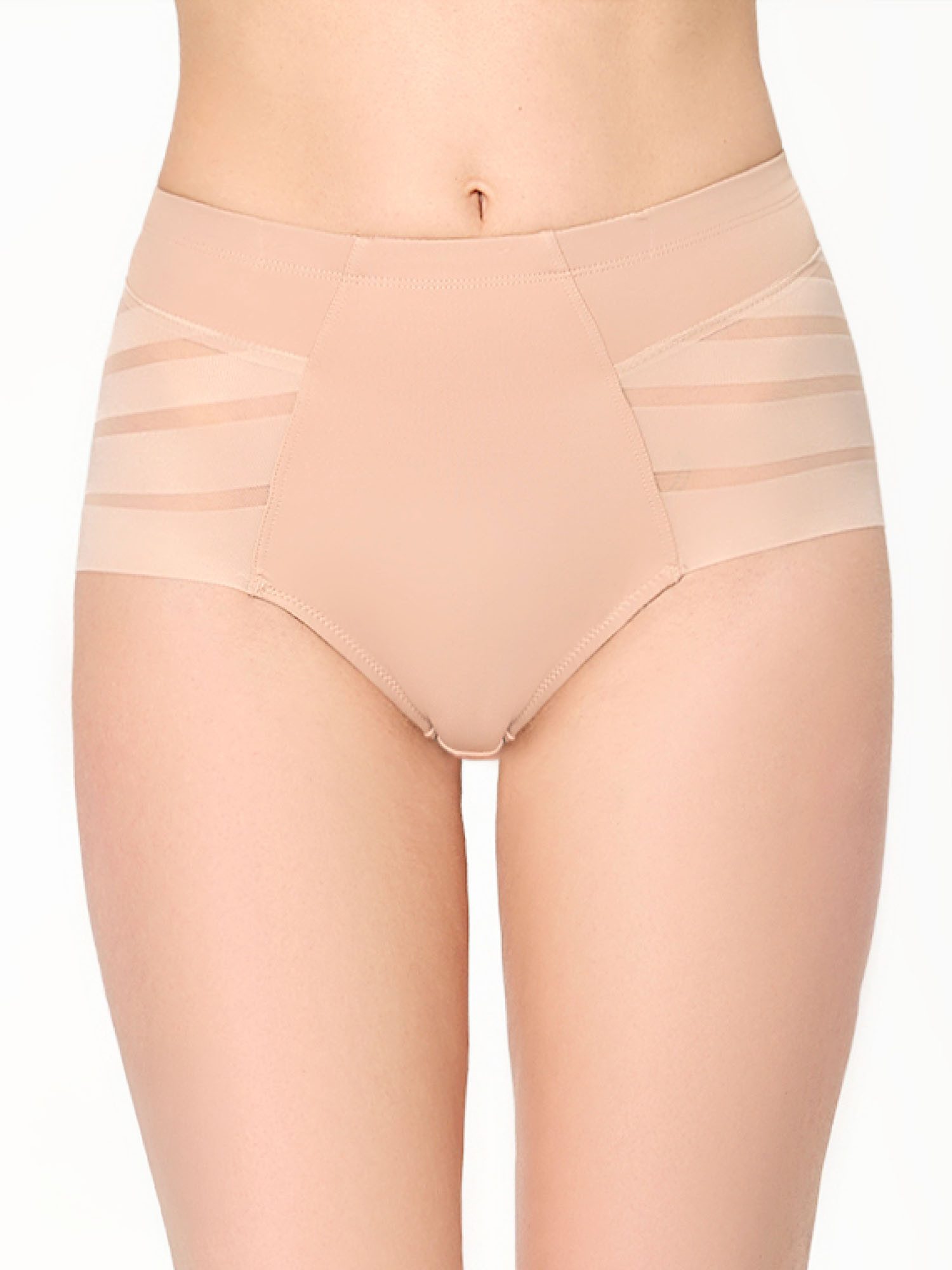 Nur Die Shapingslip Midwaist Smooth Light Shaping Shape Slip, Shapewear Slip, Bauchweg Slip