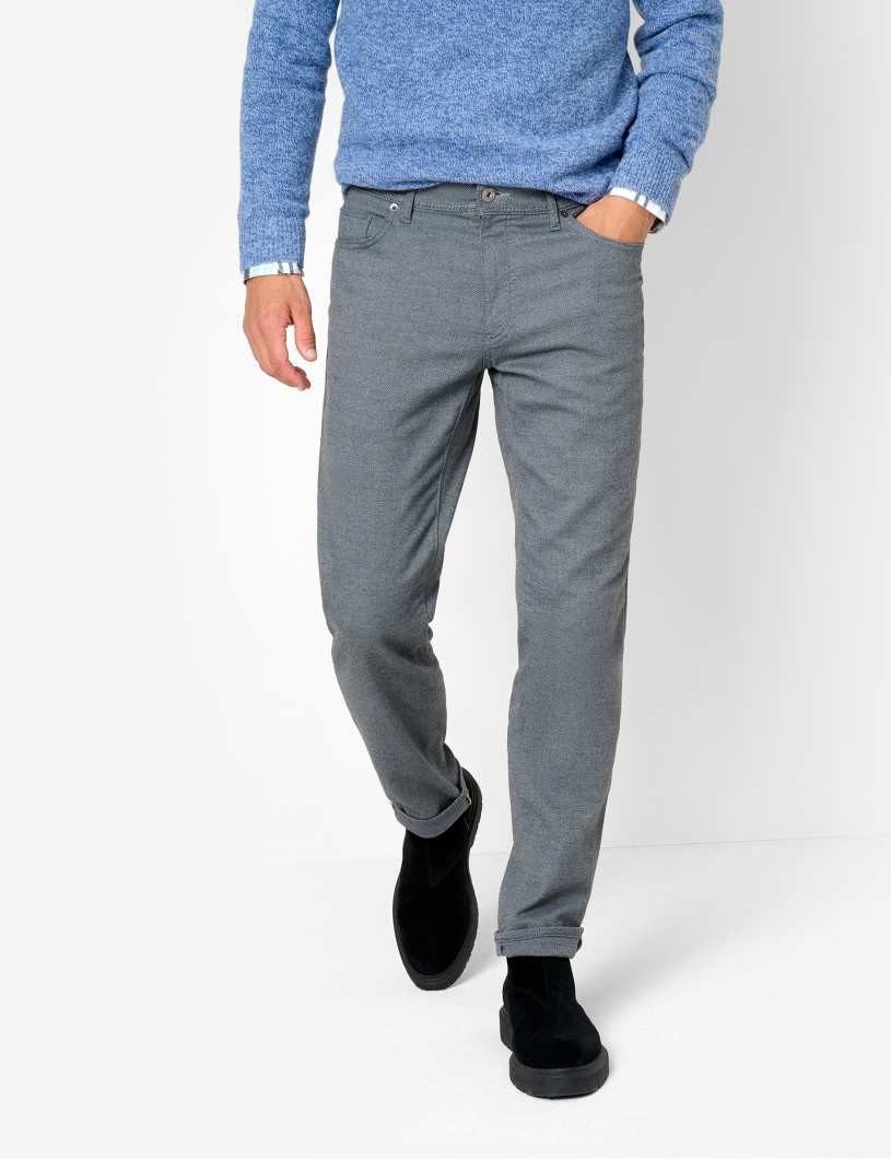 Brax 5-Pocket-Hose CADIZ Wool-Look aus softem Baumwoll-Mischgewebe günstig online kaufen