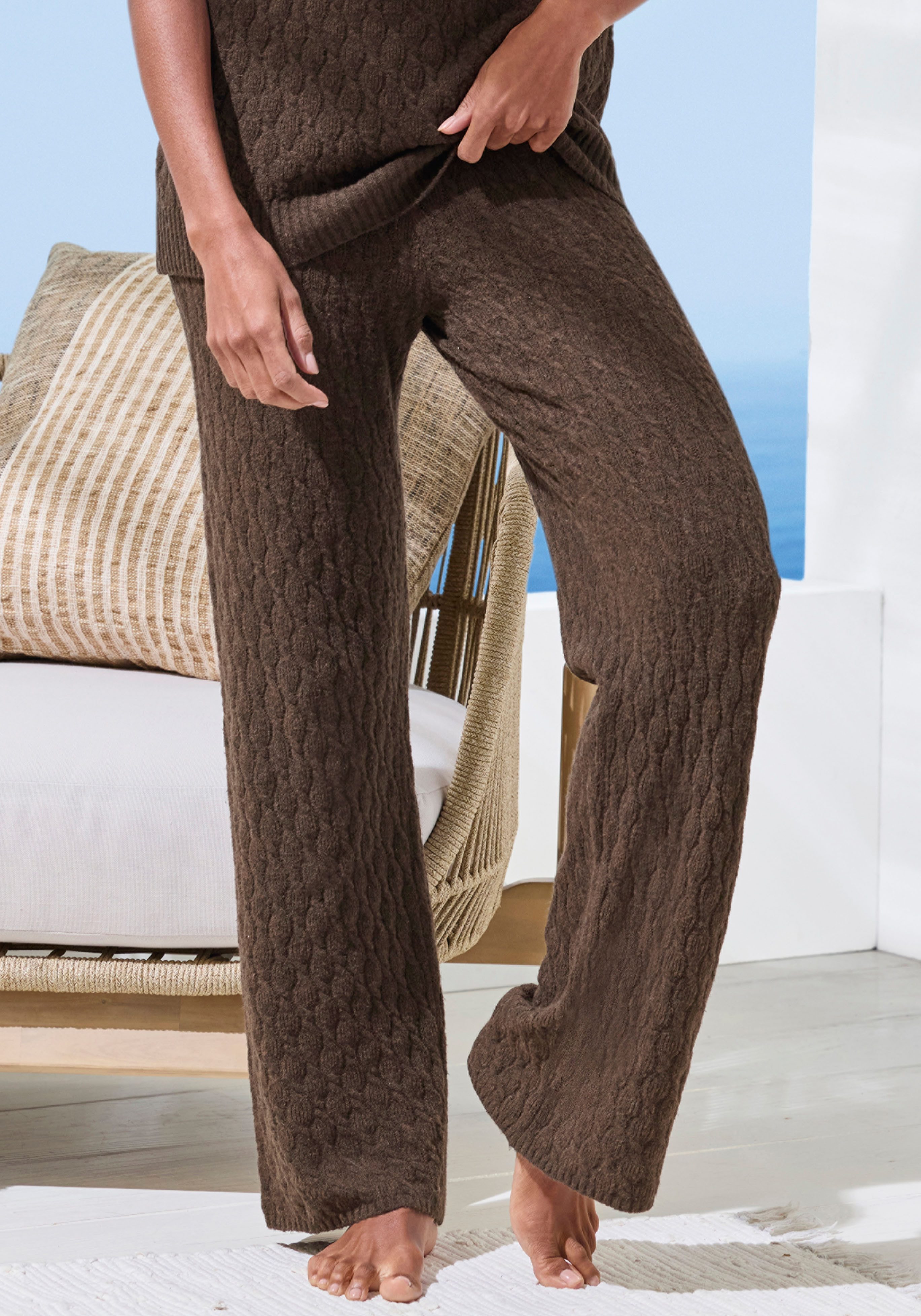 French Connection Strickhose aus hochwertigem Strick, Loungewear günstig online kaufen
