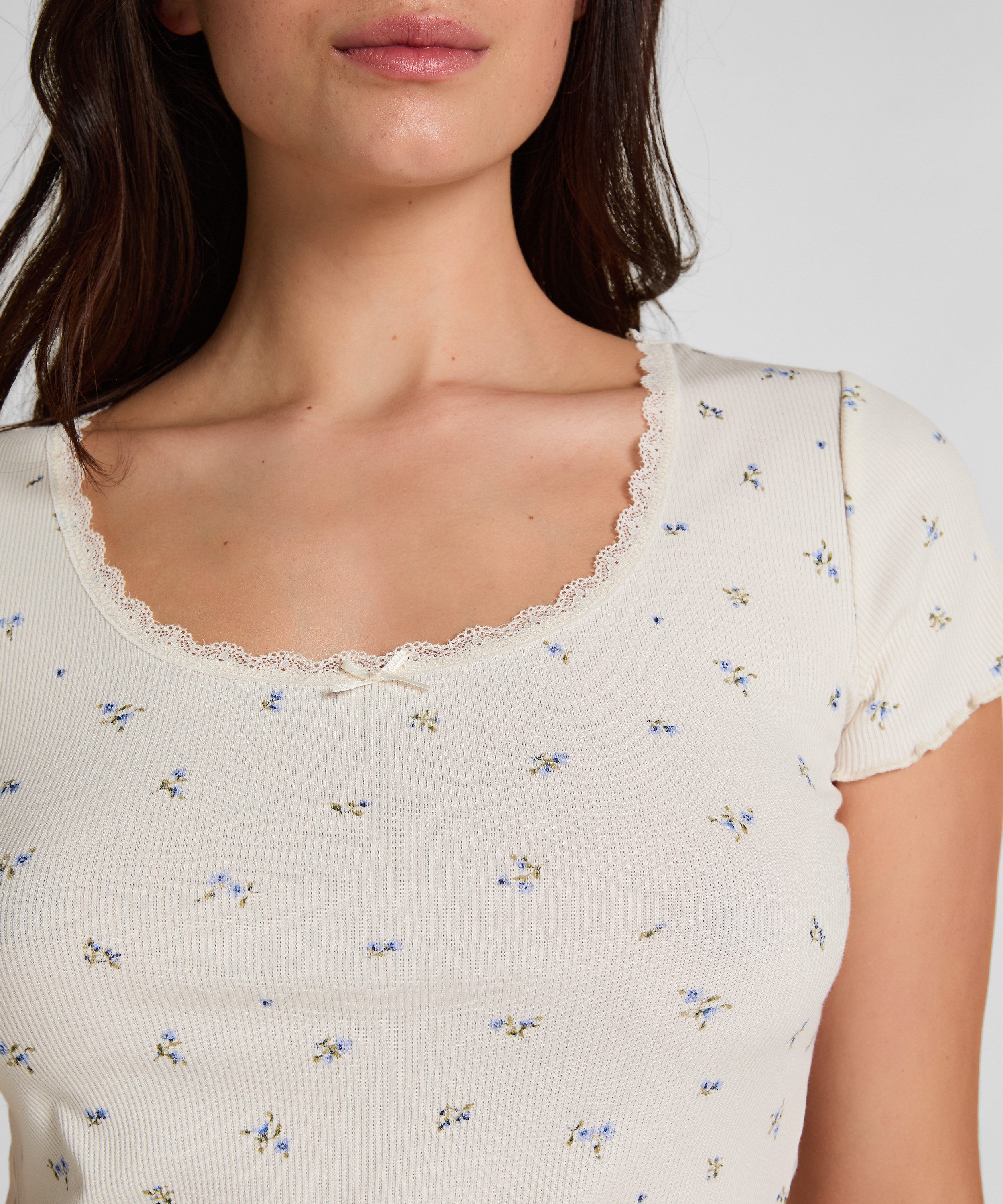 Hunkemöller Pyjama Daisy Pyjama-Shirt günstig online kaufen