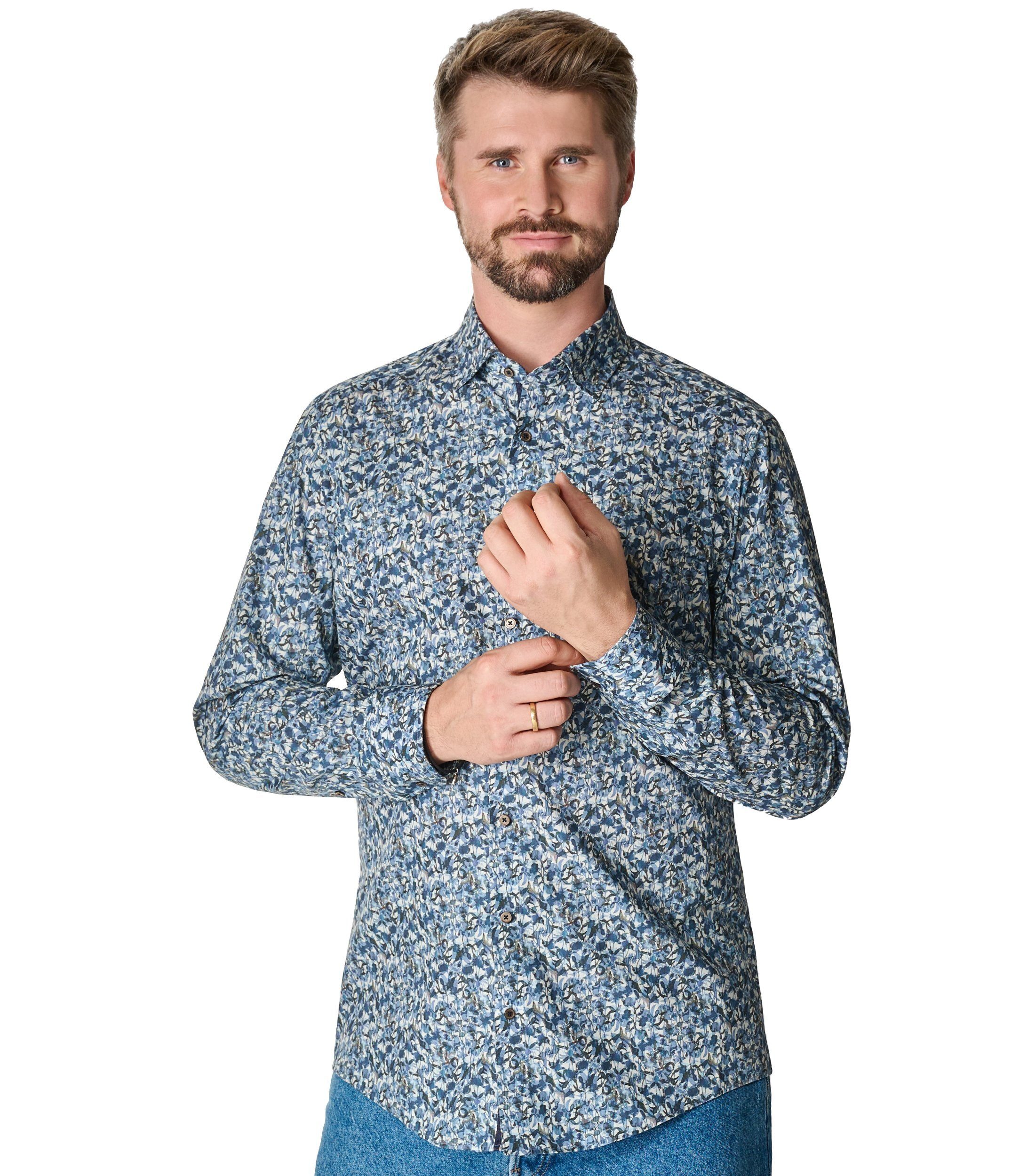 VENTI Businesshemd VENTI Businesshemd Print