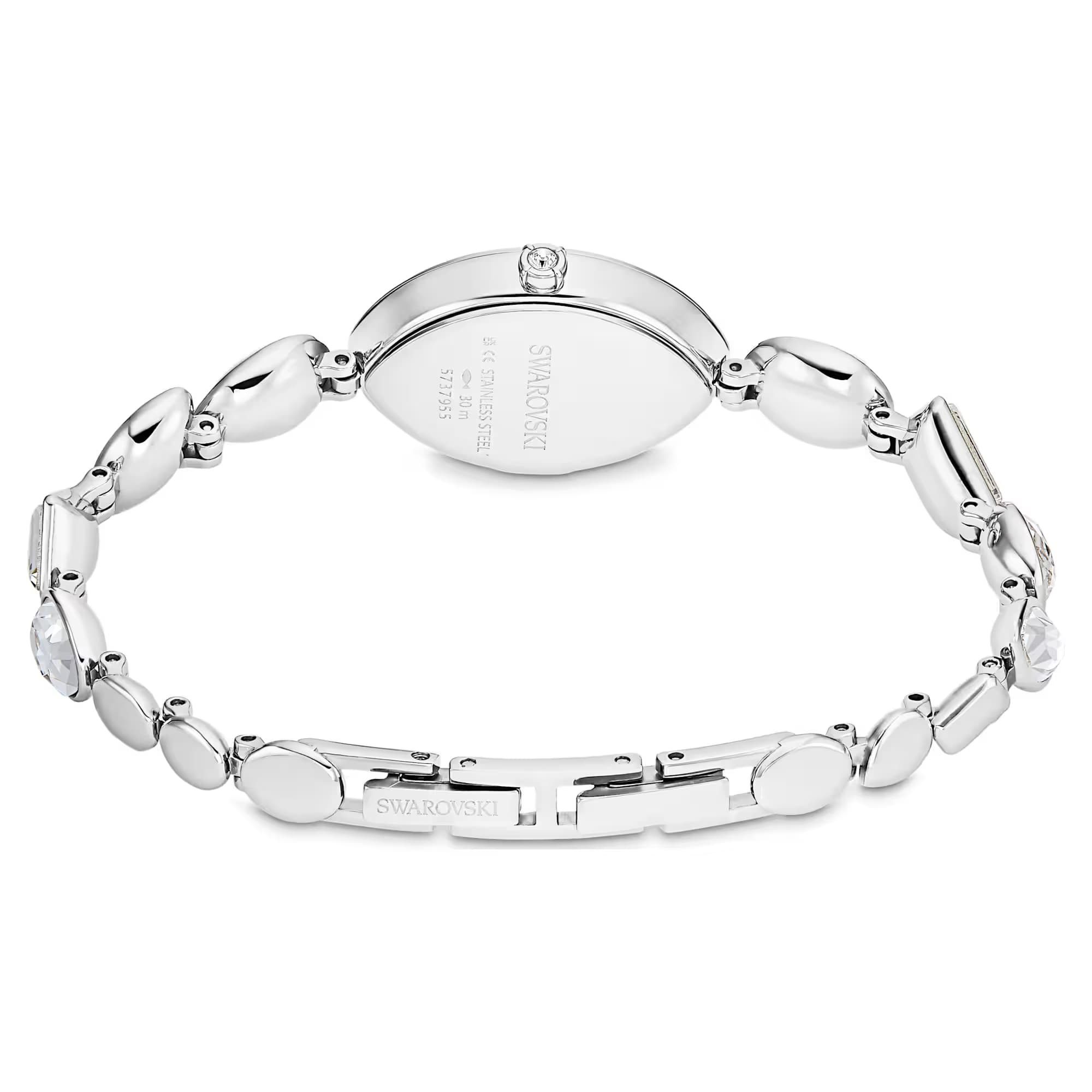 Swarovski Quarzuhr Swarovski Gema Armbanduhr 5737955 Kristall, Edelstahl, (1-tlg)