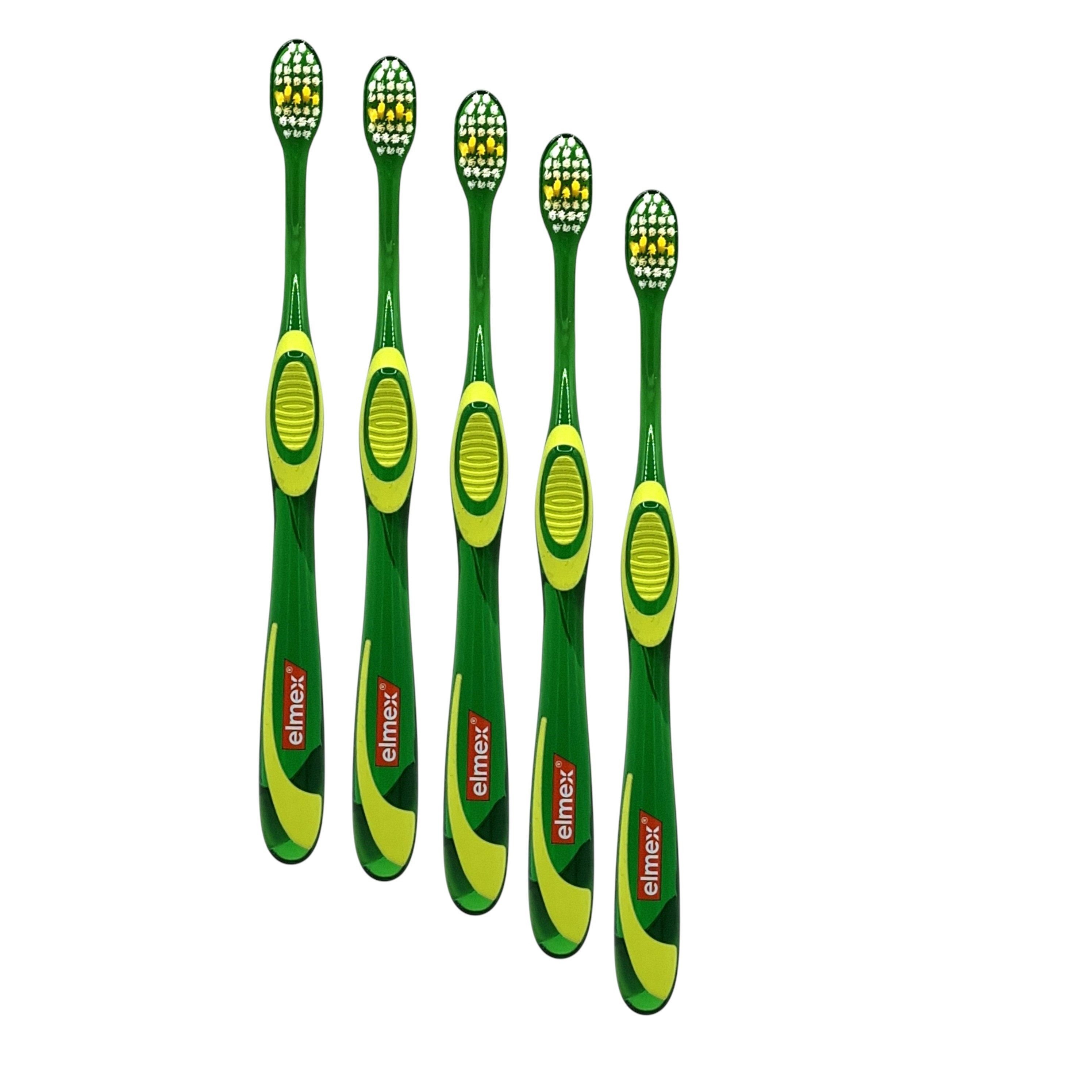 elmex Zahnbürste 5x Elmex Junior Zahnbürste weich