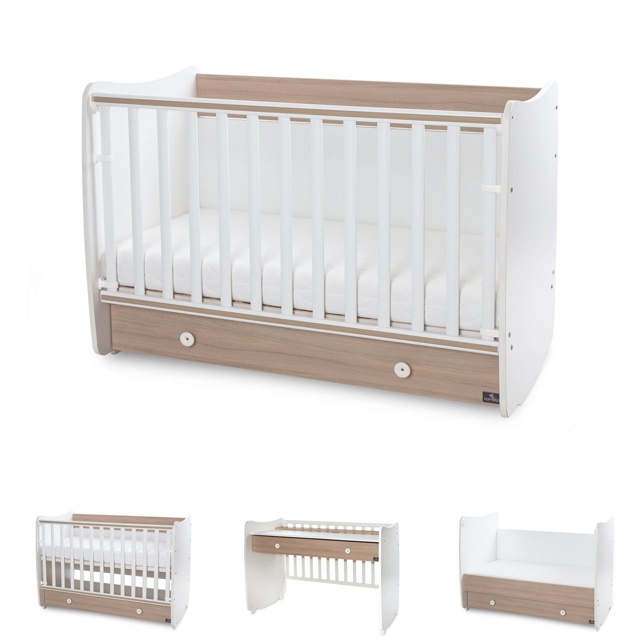 Komplettbett Babybett Dream NEW 70 x 140 cm
