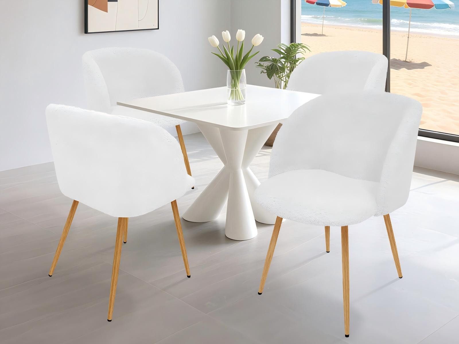 HOMELUX Polsterstuhl Esszimmer Stühle 4er Set, Esszimmerstuhl Küchenstuhl m günstig online kaufen