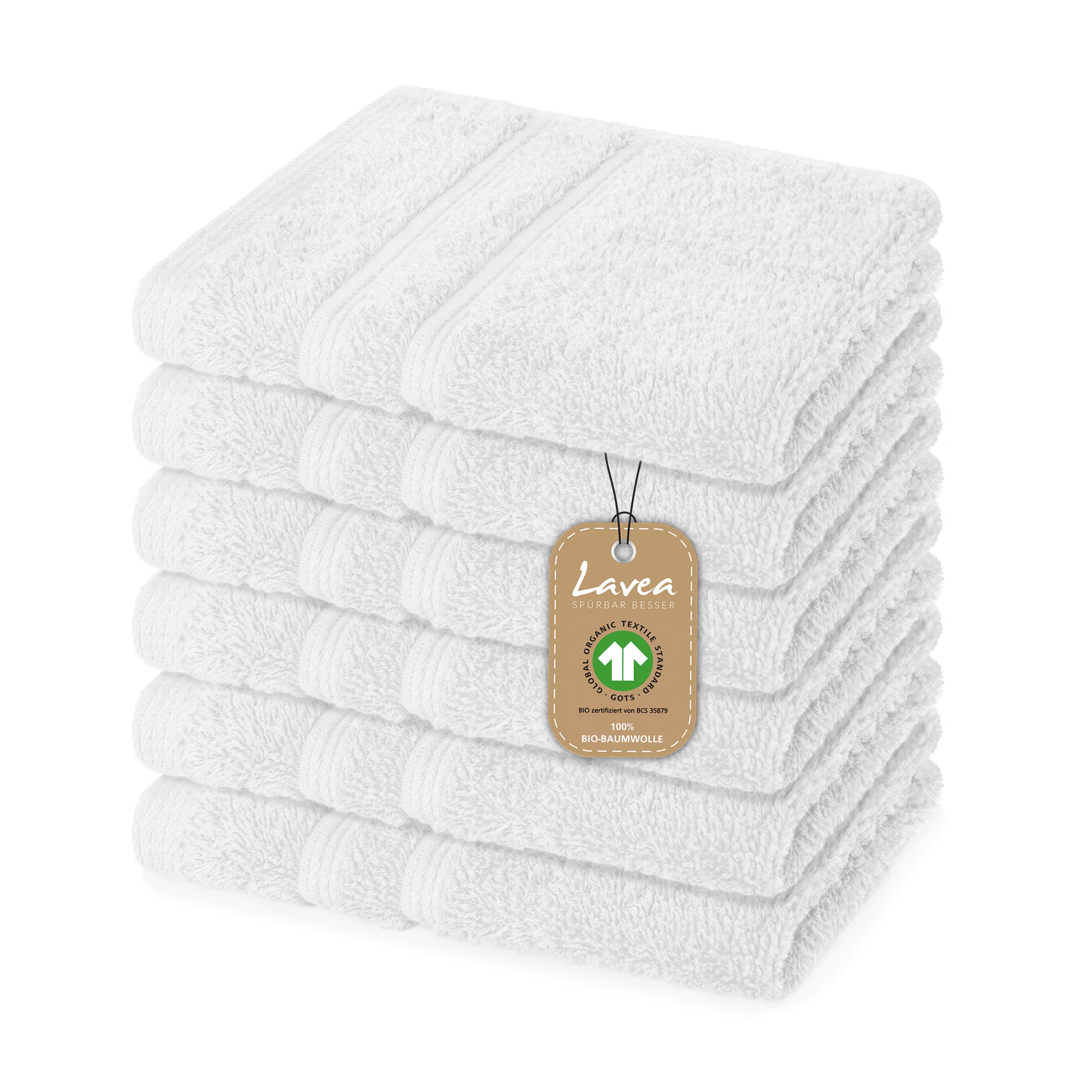 Lavea Handtuch Set Bio-Baumwoll Serie Bali, günstig online kaufen