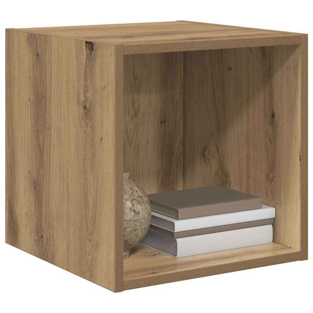 vidaXL Regal Wandschrank Artisan-Eiche 37 x günstig online kaufen