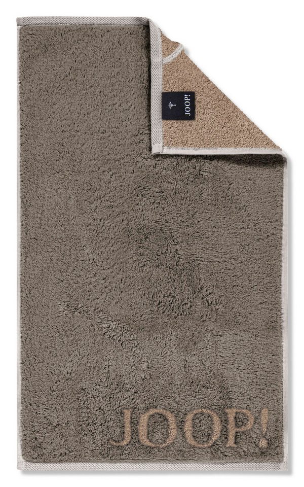 JOOP! Gästehandtücher JOOP! LIVING - CONTOUR DOUBLEFACE Gästetuch-Set, Textil (3-St)